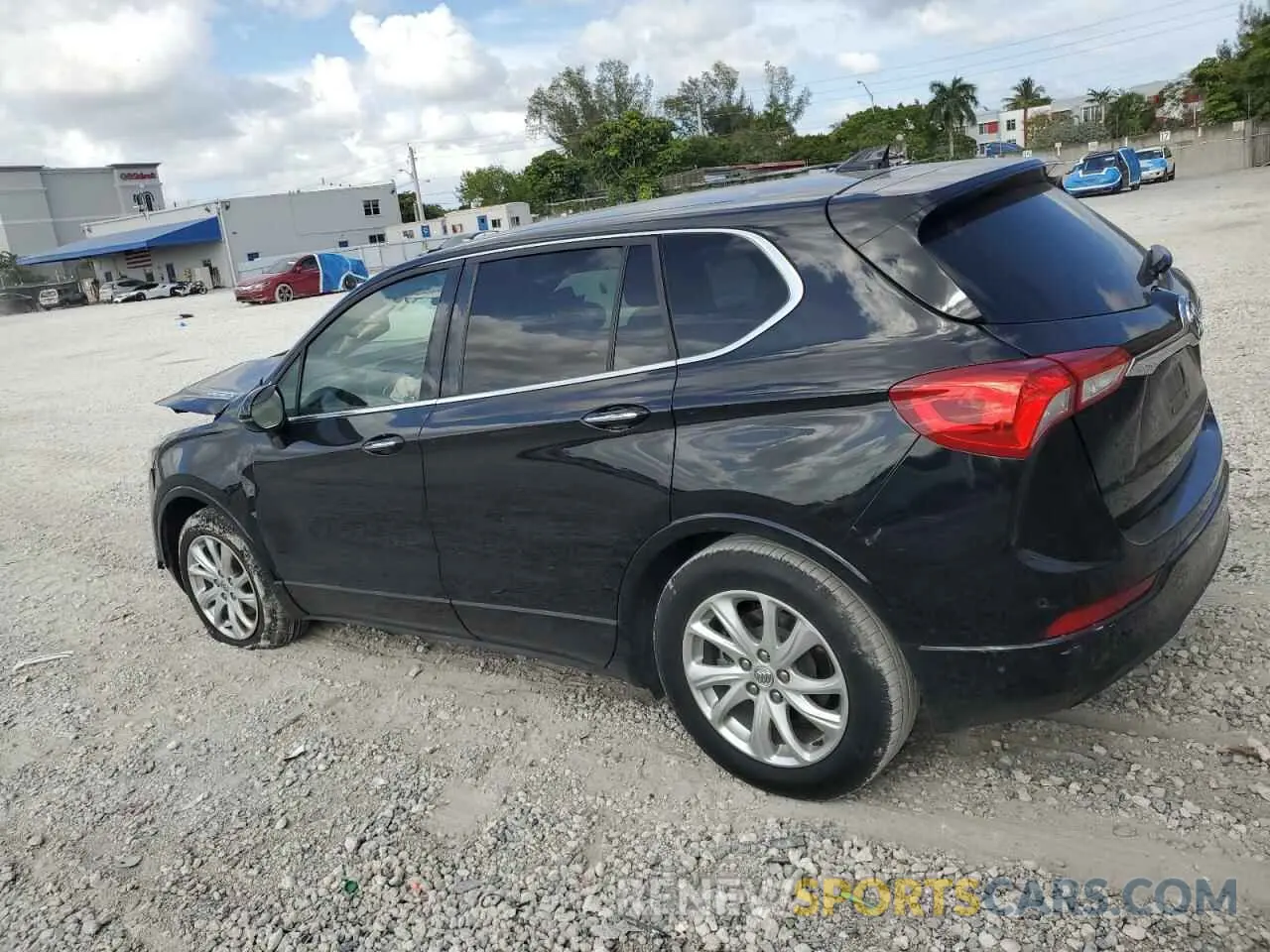 2 Photograph of a damaged car LRBFXBSAXLD112145 BUICK ENVISION 2020