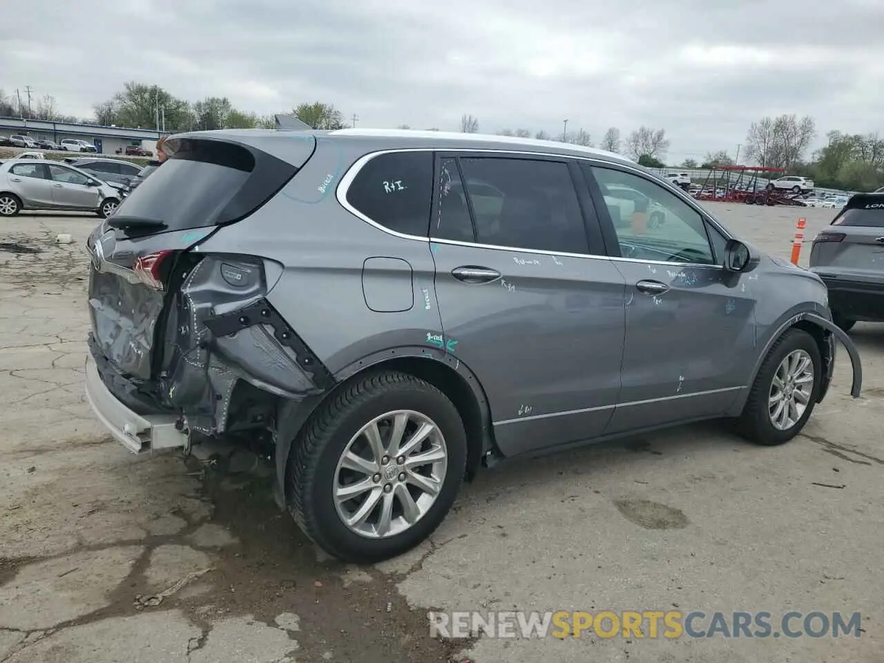 3 Photograph of a damaged car LRBFXCSA0LD165765 BUICK ENVISION 2020