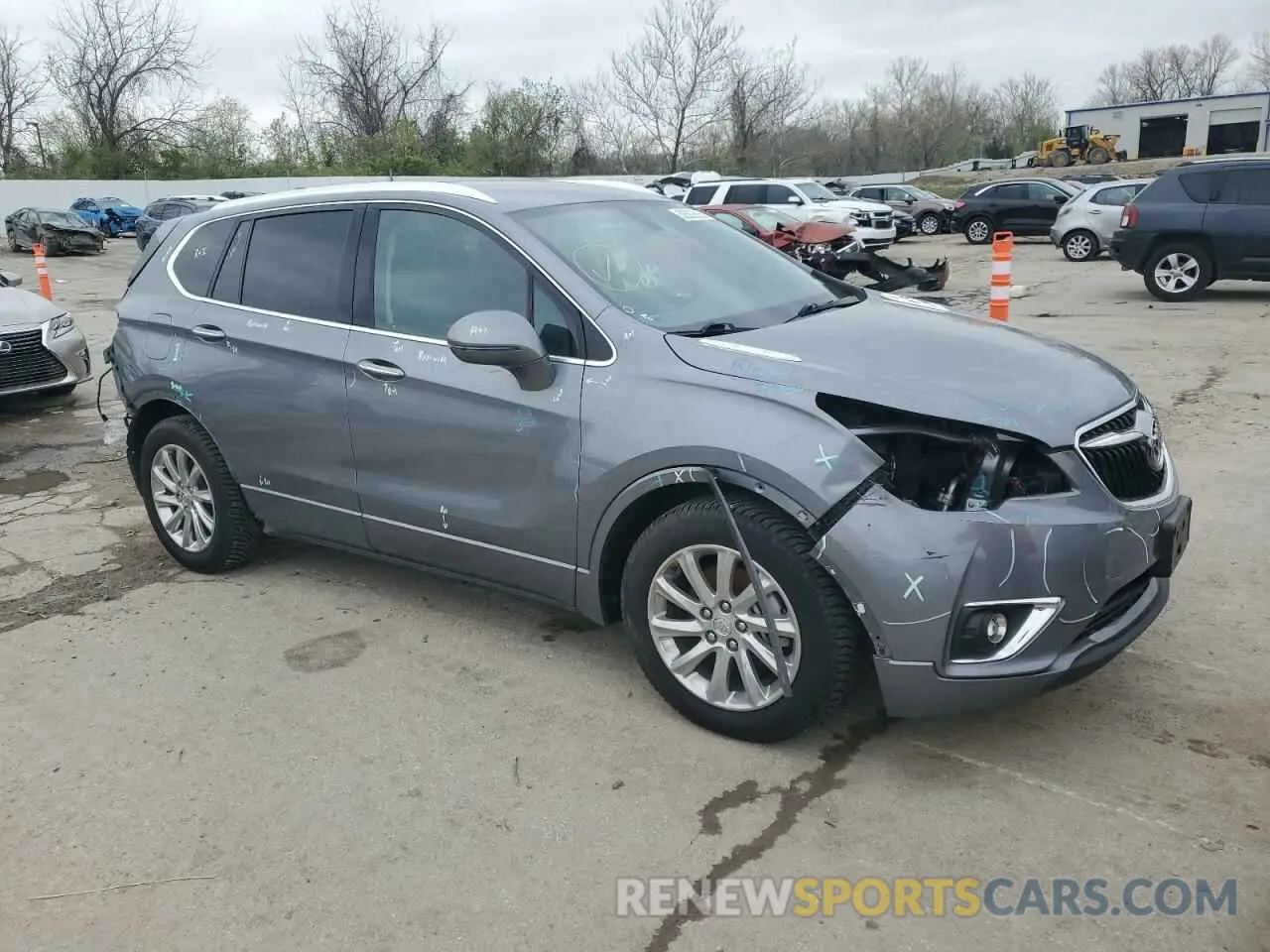 4 Photograph of a damaged car LRBFXCSA0LD165765 BUICK ENVISION 2020