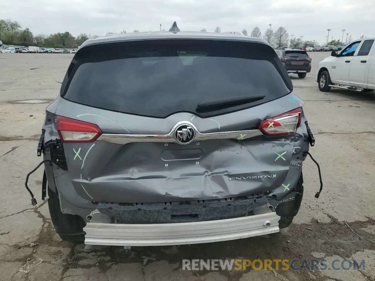 6 Photograph of a damaged car LRBFXCSA0LD165765 BUICK ENVISION 2020