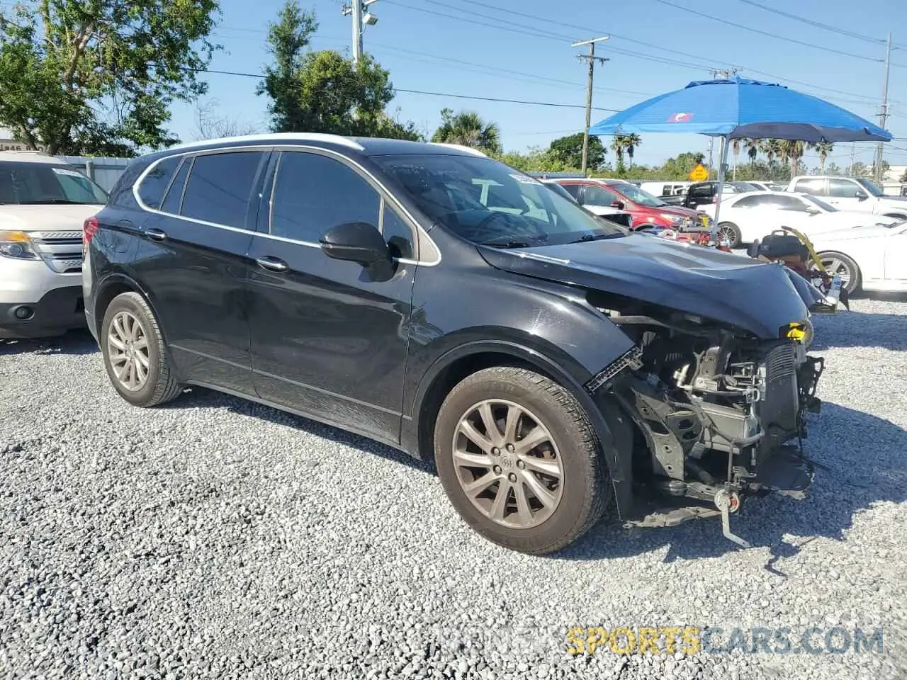 4 Photograph of a damaged car LRBFXCSA1LD035204 BUICK ENVISION 2020