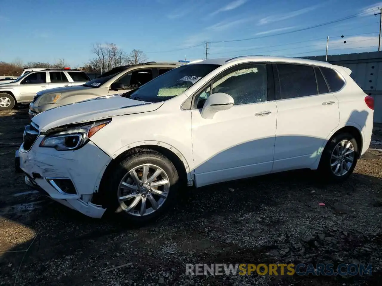 1 Photograph of a damaged car LRBFXCSA1LD101704 BUICK ENVISION 2020
