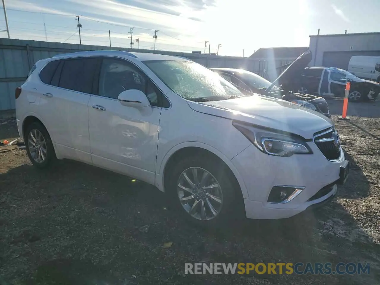 4 Photograph of a damaged car LRBFXCSA1LD101704 BUICK ENVISION 2020
