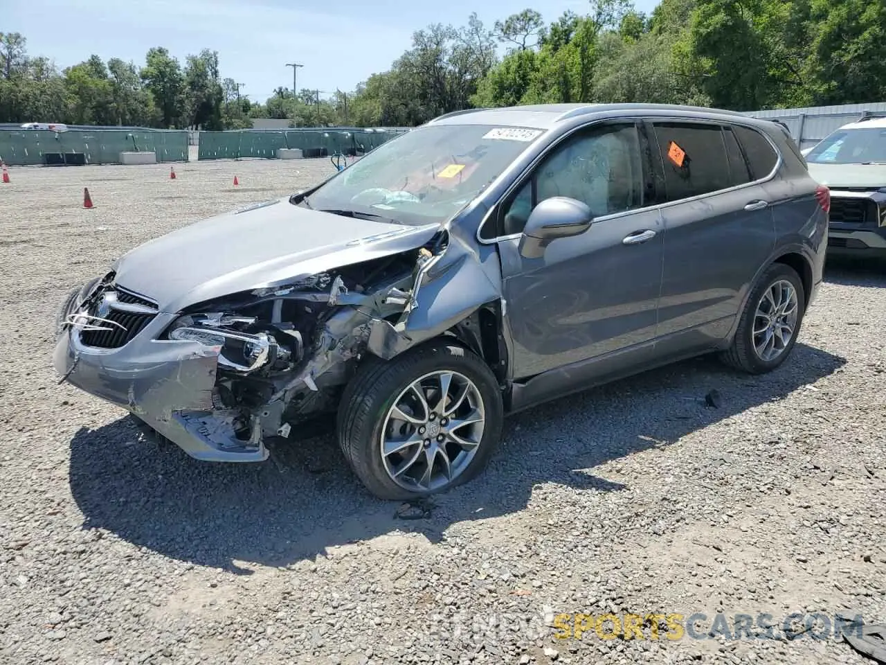 1 Photograph of a damaged car LRBFXCSA1LD155133 BUICK ENVISION 2020