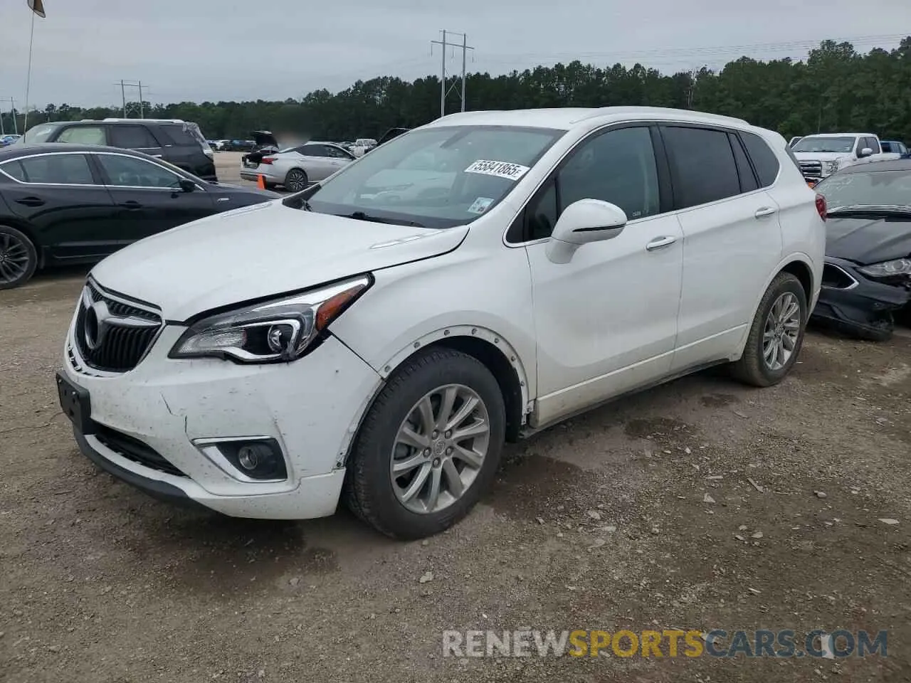 1 Photograph of a damaged car LRBFXCSA1LD177908 BUICK ENVISION 2020