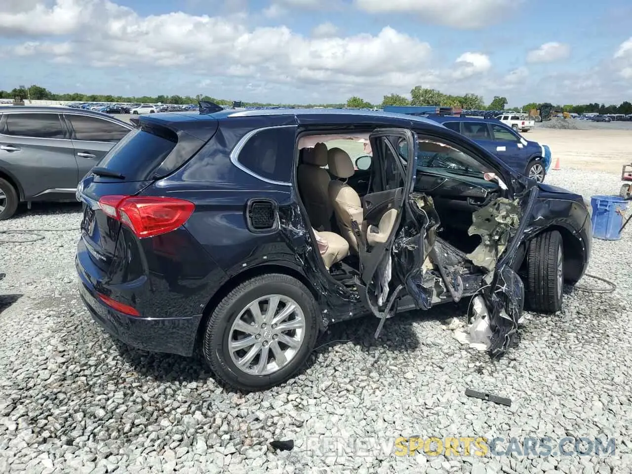 3 Photograph of a damaged car LRBFXCSA2LD081057 BUICK ENVISION 2020