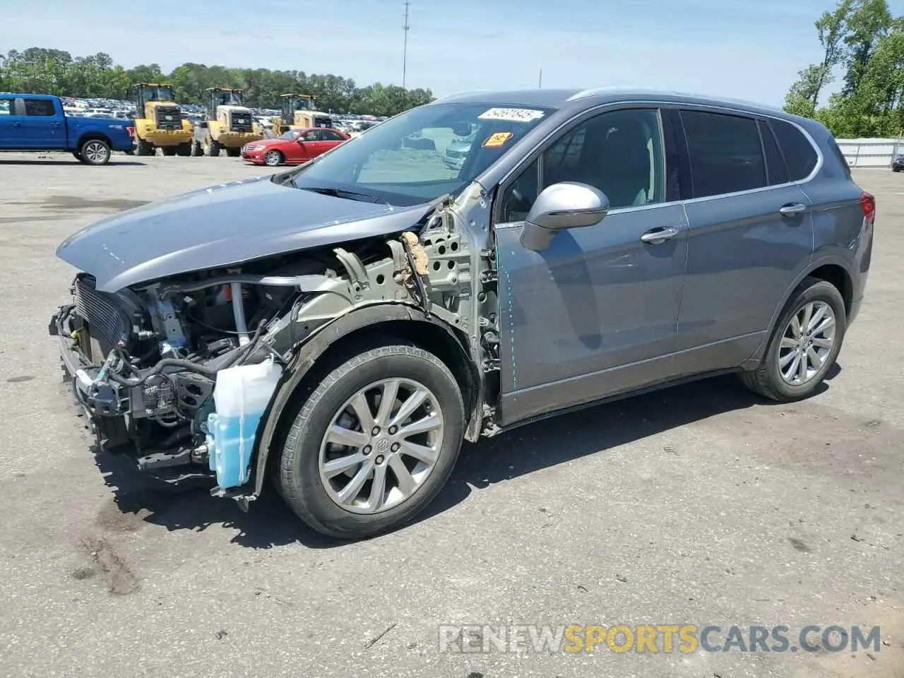 1 Photograph of a damaged car LRBFXCSA2LD183586 BUICK ENVISION 2020