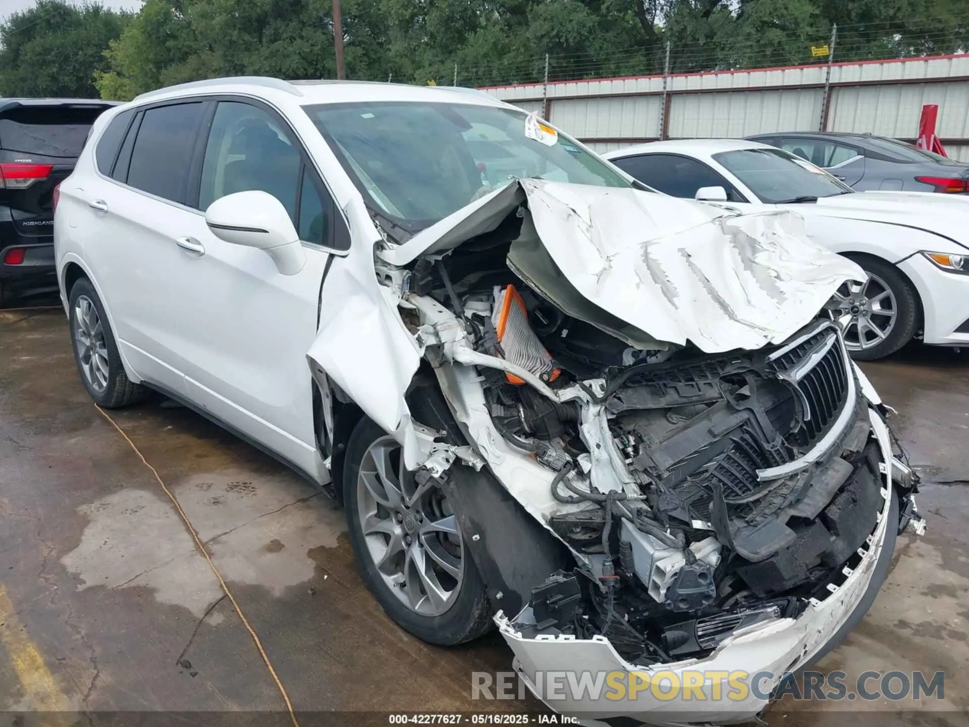 1 Photograph of a damaged car LRBFXCSA3LD114793 BUICK ENVISION 2020
