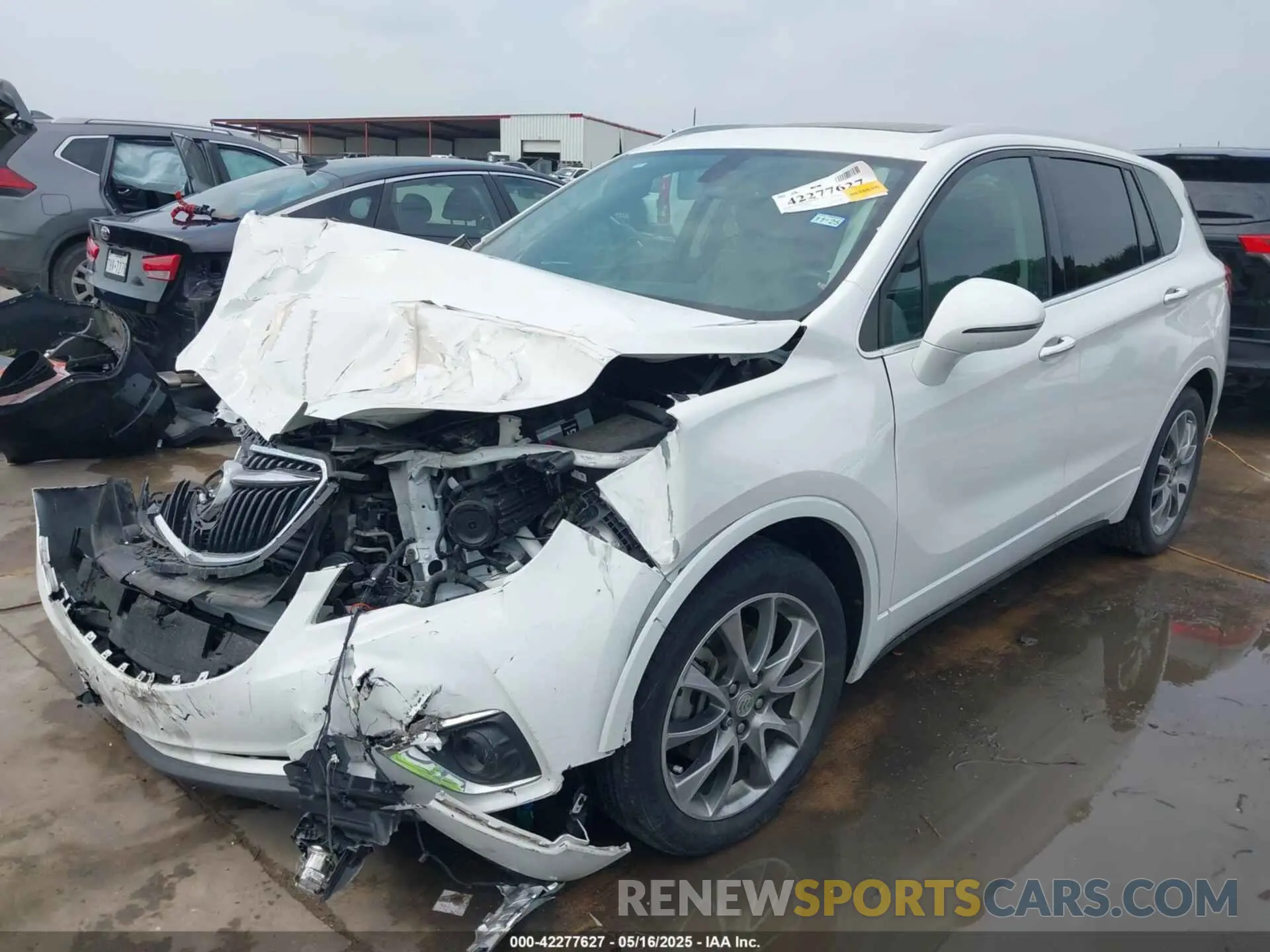 2 Photograph of a damaged car LRBFXCSA3LD114793 BUICK ENVISION 2020