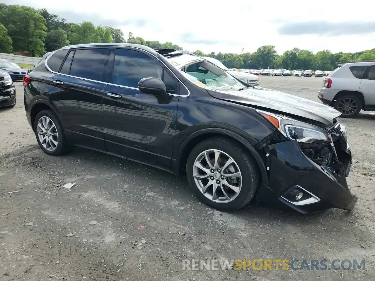 4 Photograph of a damaged car LRBFXCSA3LD195570 BUICK ENVISION 2020