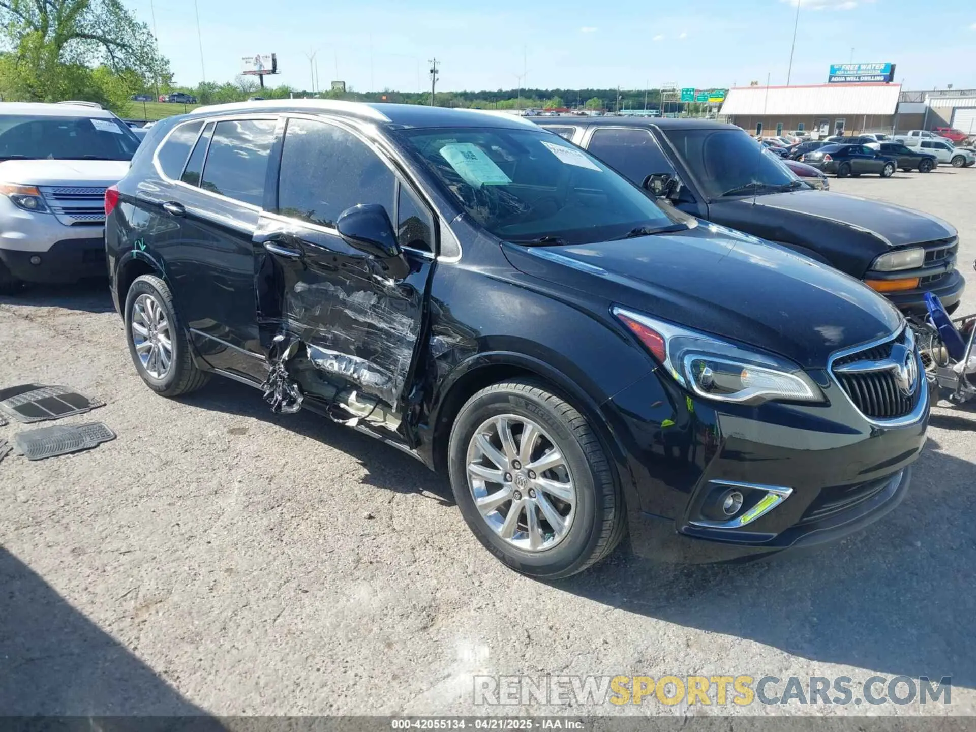 1 Photograph of a damaged car LRBFXCSA3LD209970 BUICK ENVISION 2020