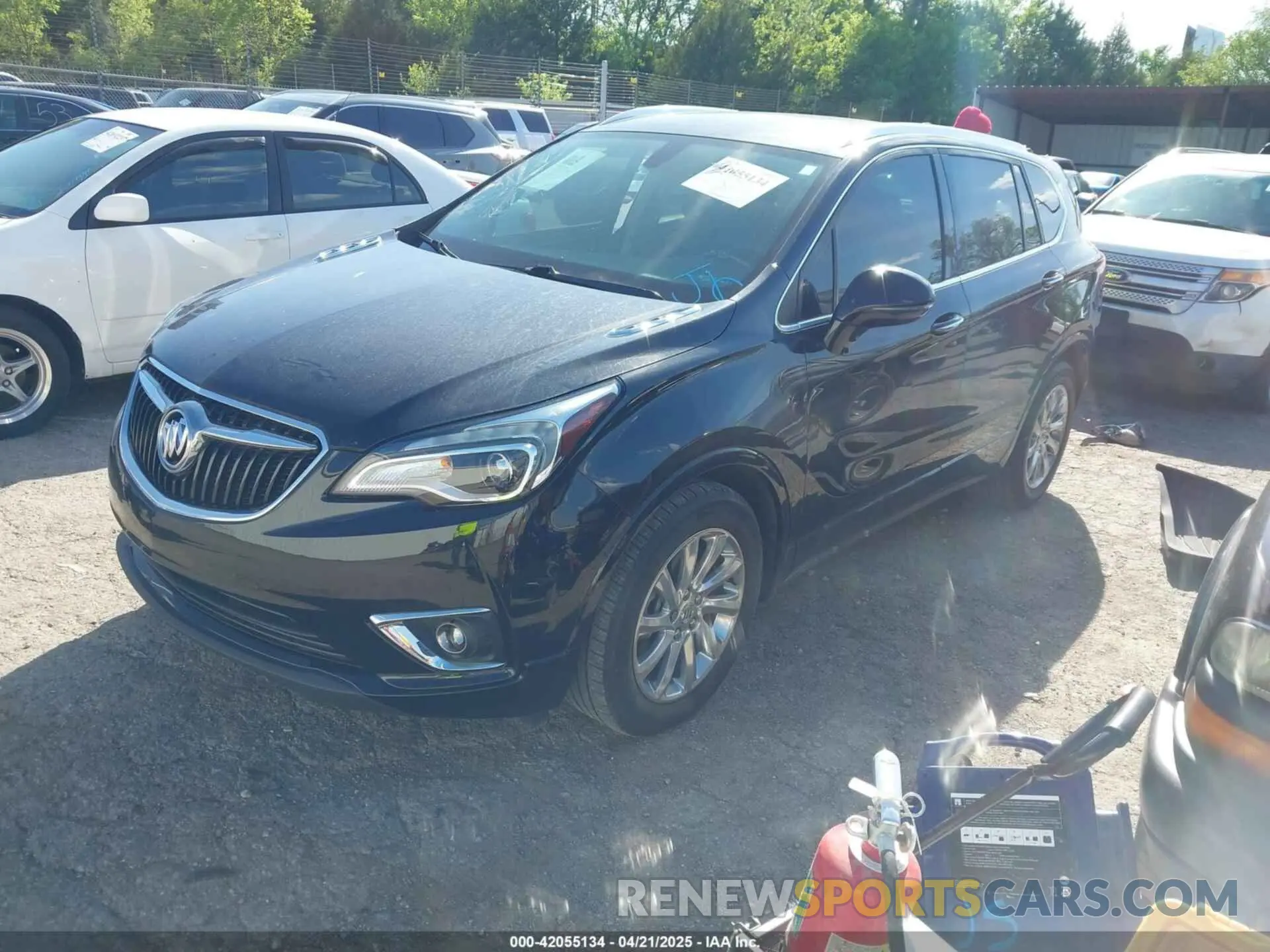 2 Photograph of a damaged car LRBFXCSA3LD209970 BUICK ENVISION 2020