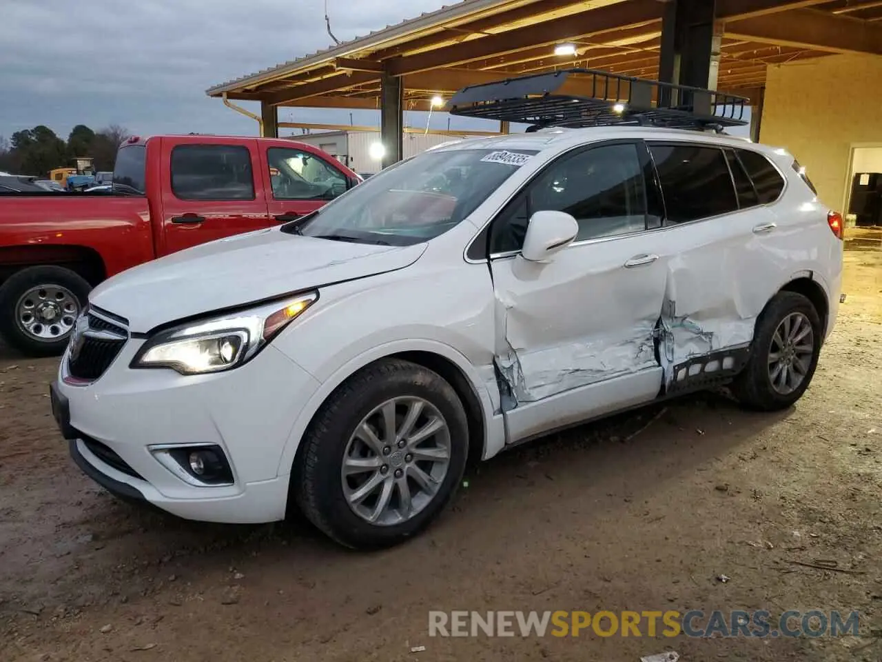 1 Photograph of a damaged car LRBFXCSA3LD227773 BUICK ENVISION 2020
