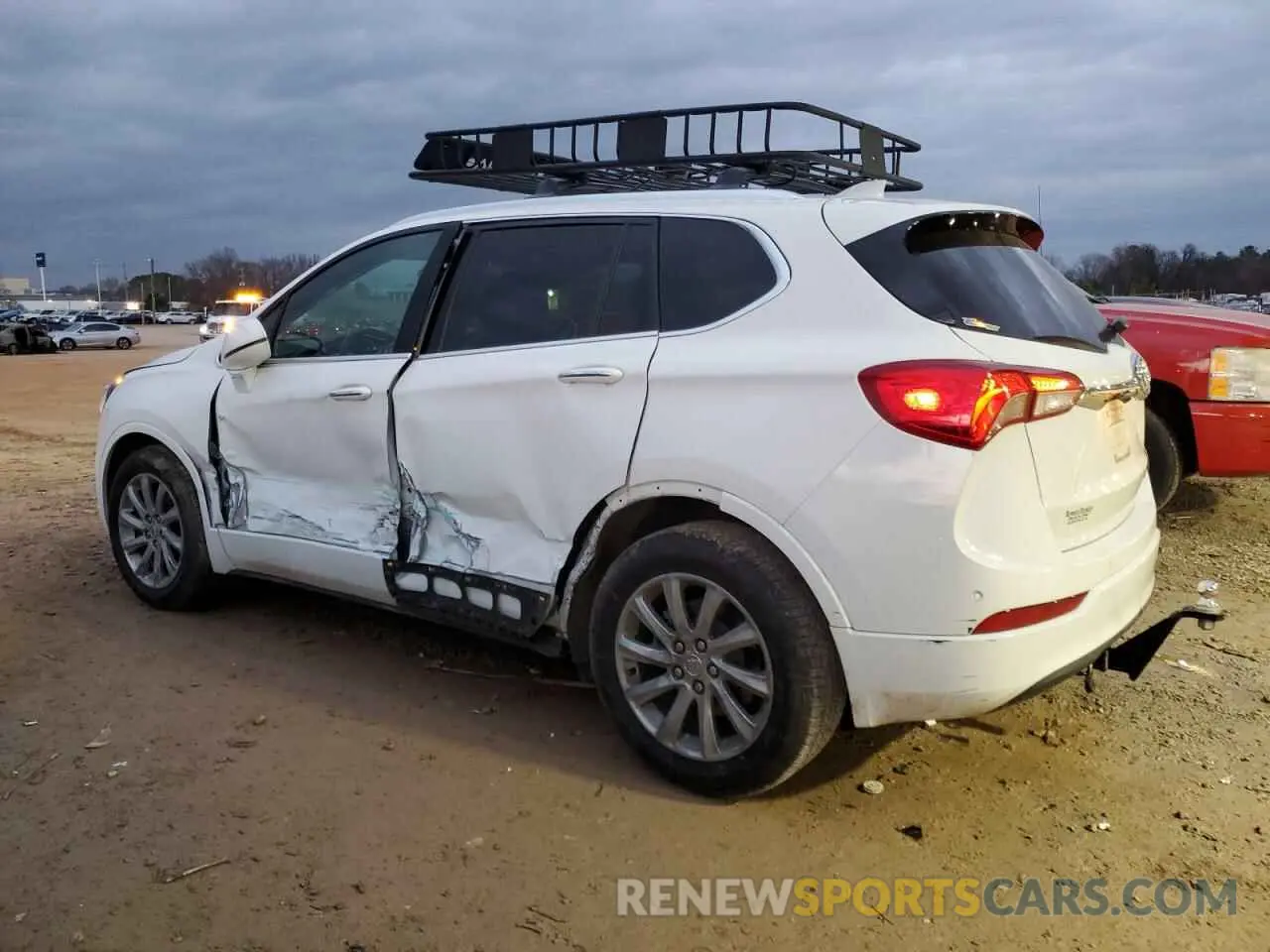 2 Photograph of a damaged car LRBFXCSA3LD227773 BUICK ENVISION 2020