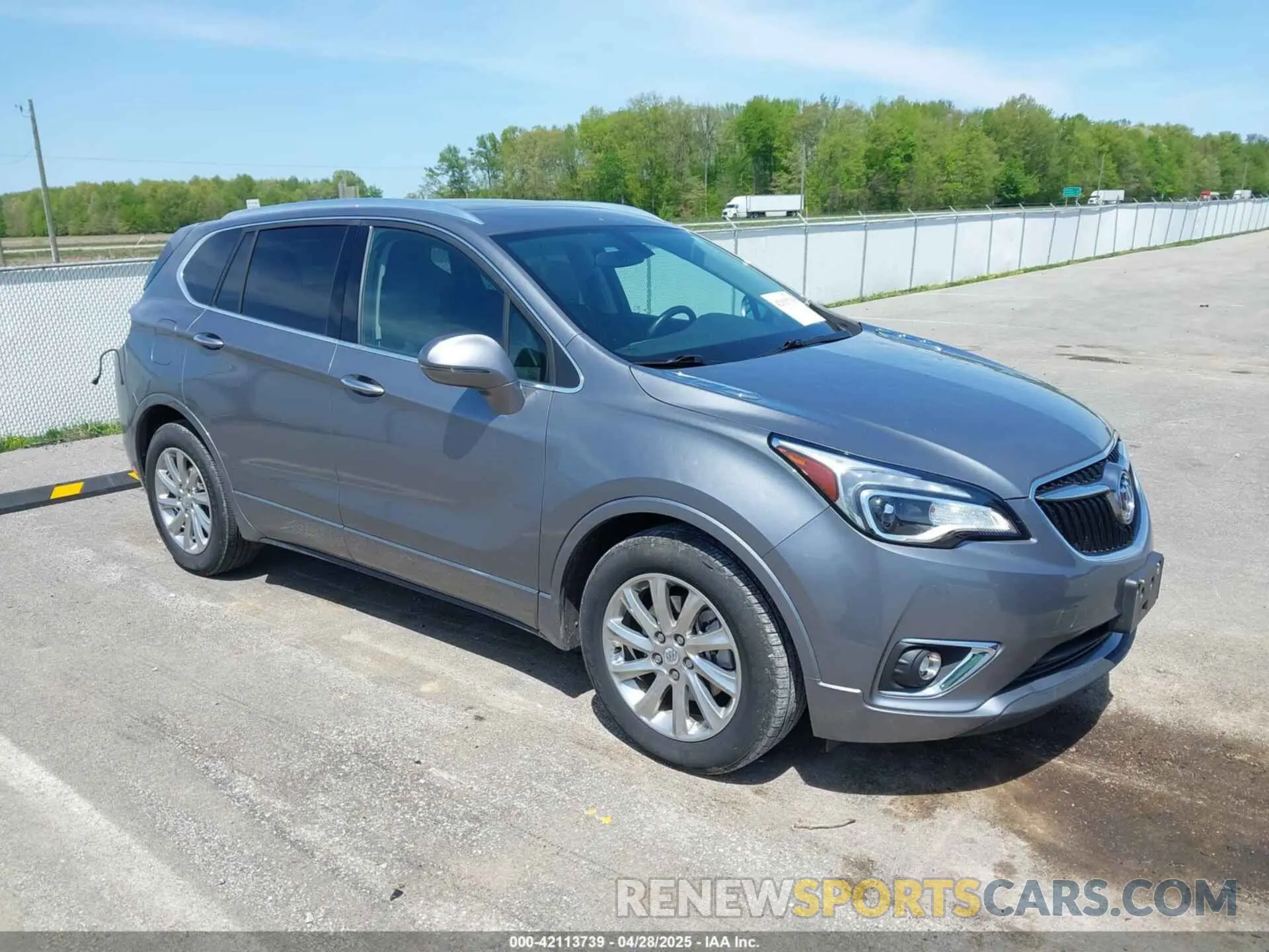 1 Photograph of a damaged car LRBFXCSA4LD104158 BUICK ENVISION 2020