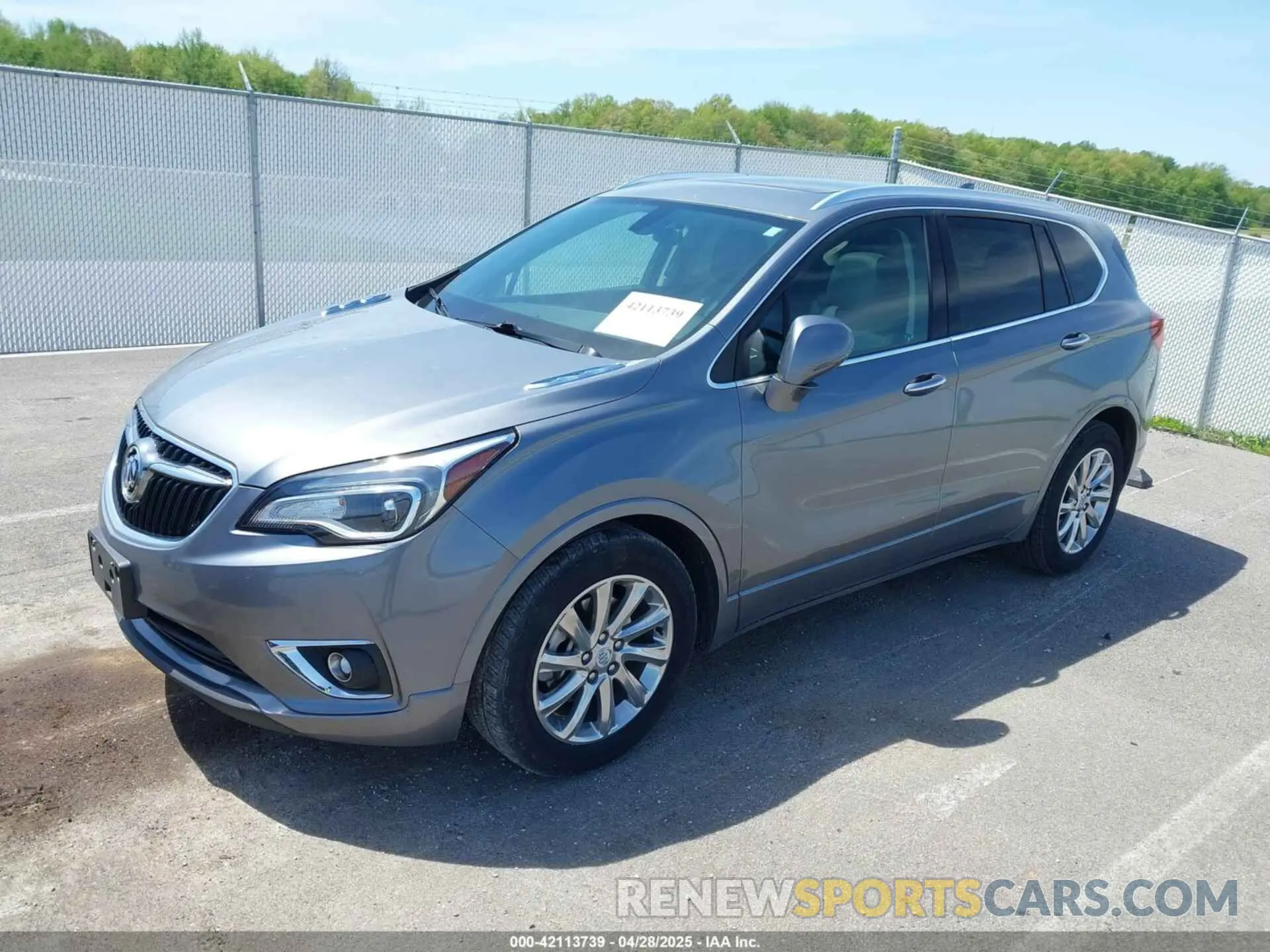 2 Photograph of a damaged car LRBFXCSA4LD104158 BUICK ENVISION 2020