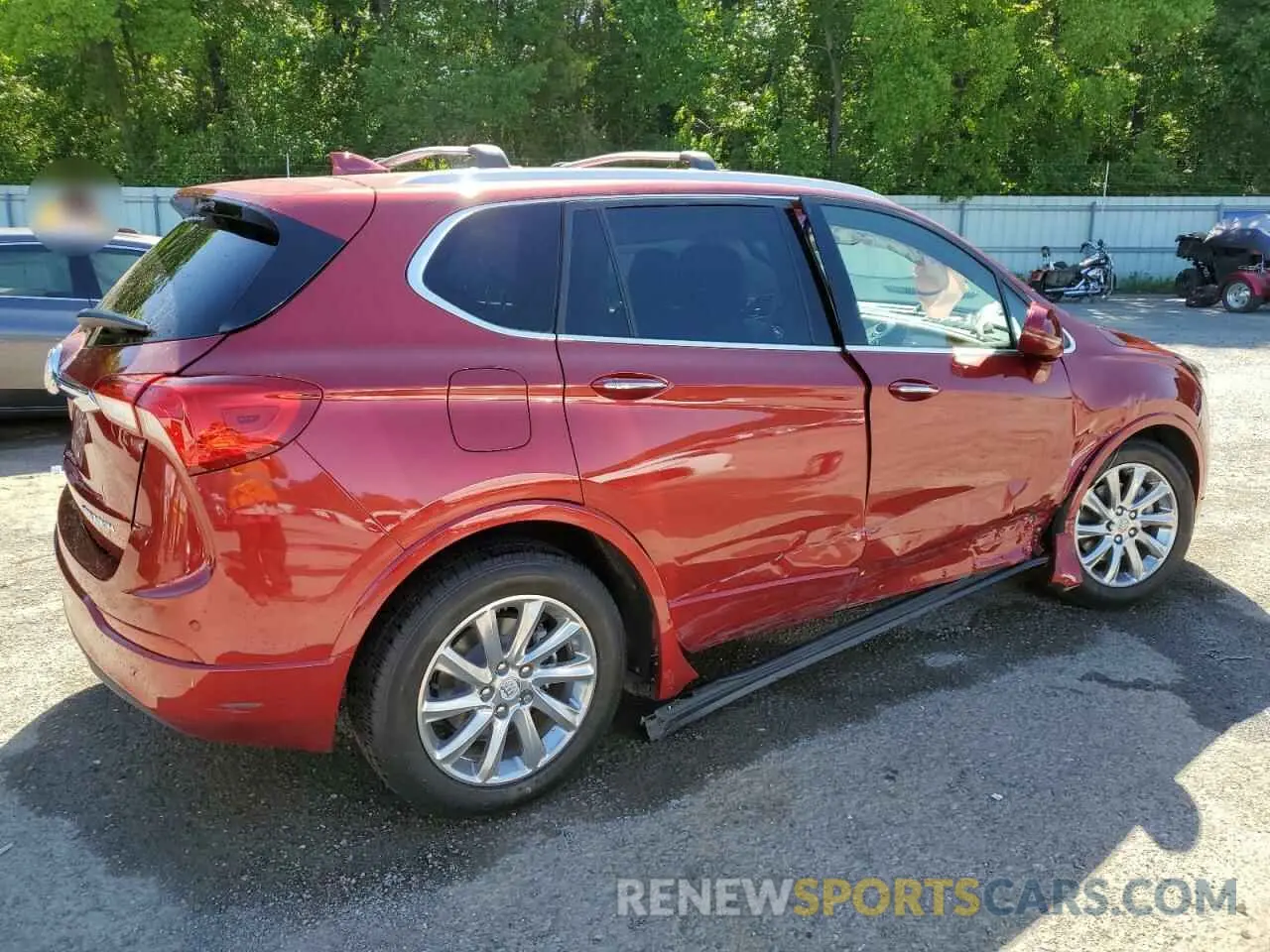 3 Photograph of a damaged car LRBFXCSA5LD017398 BUICK ENVISION 2020