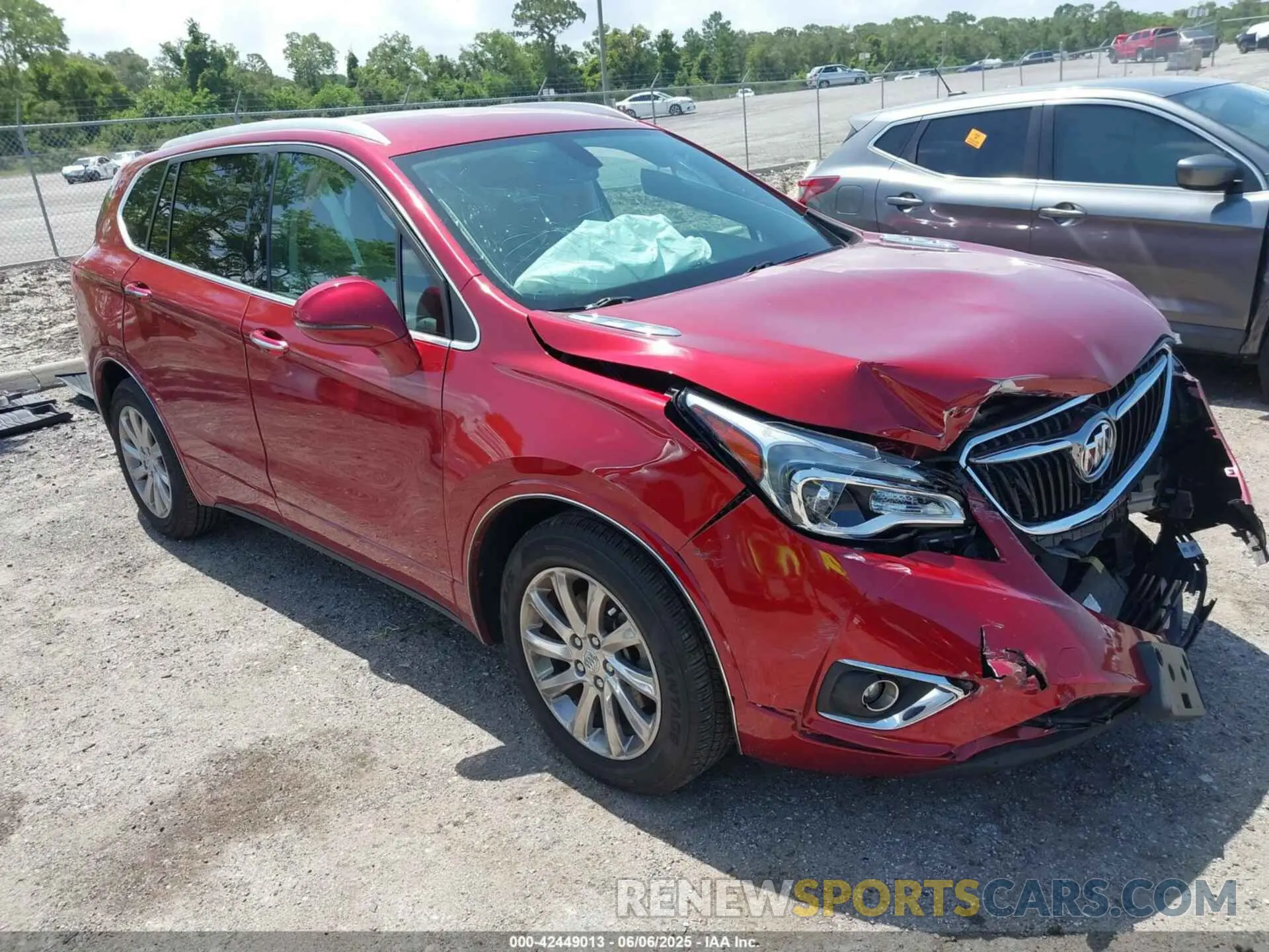 1 Photograph of a damaged car LRBFXCSA5LD030877 BUICK ENVISION 2020