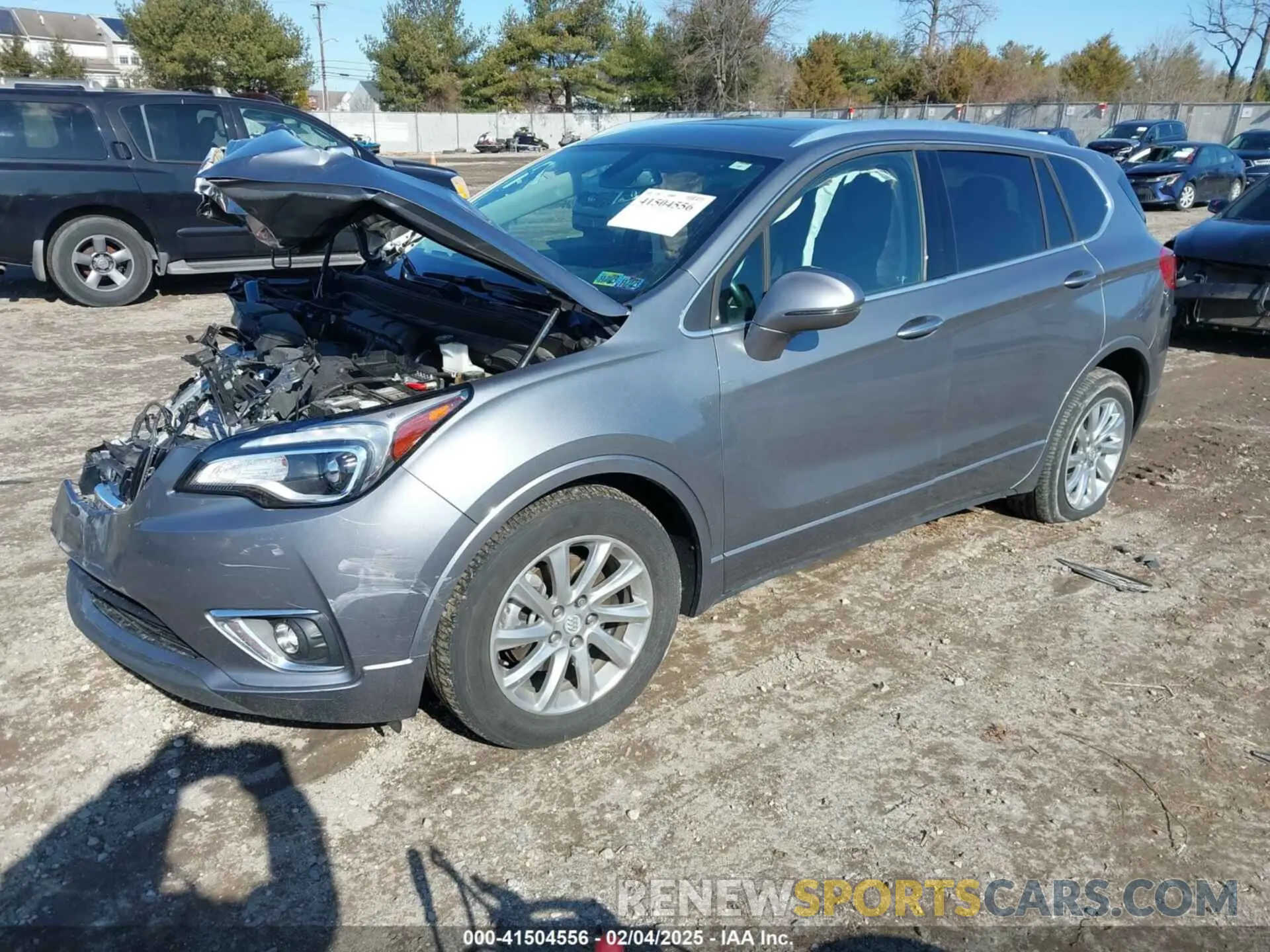 2 Photograph of a damaged car LRBFXCSA5LD100443 BUICK ENVISION 2020