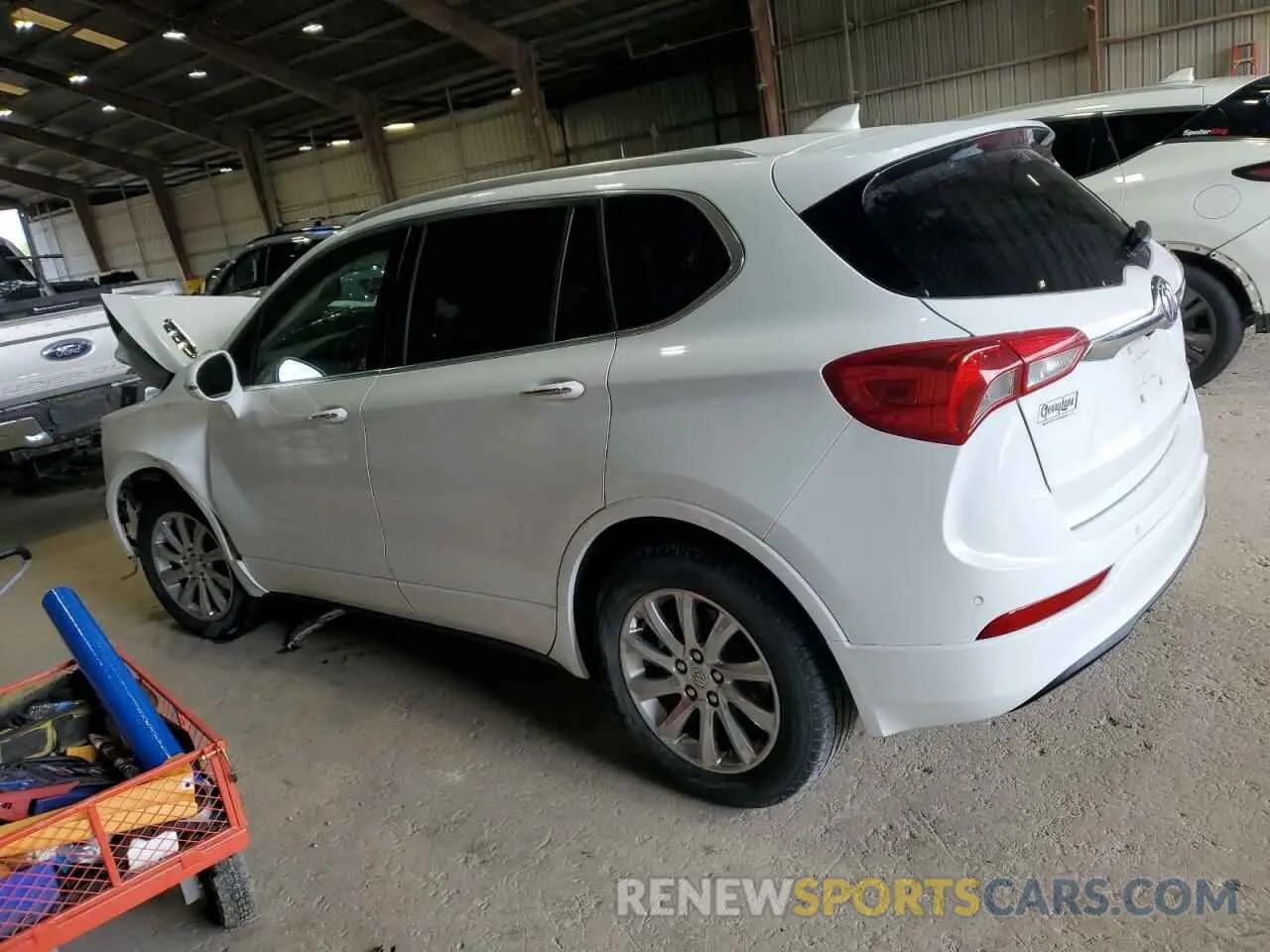 2 Photograph of a damaged car LRBFXCSA5LD230349 BUICK ENVISION 2020