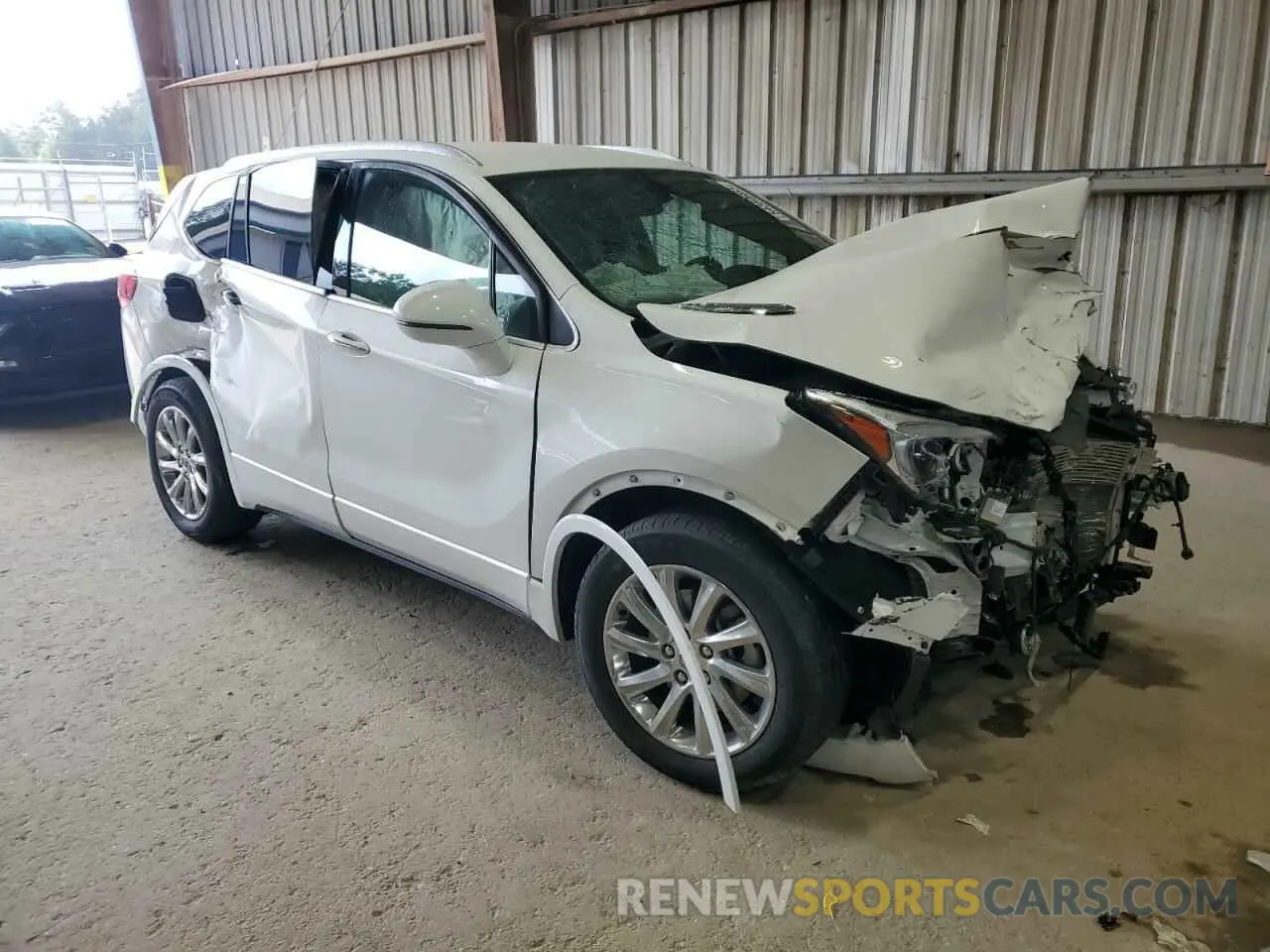 4 Photograph of a damaged car LRBFXCSA5LD230349 BUICK ENVISION 2020