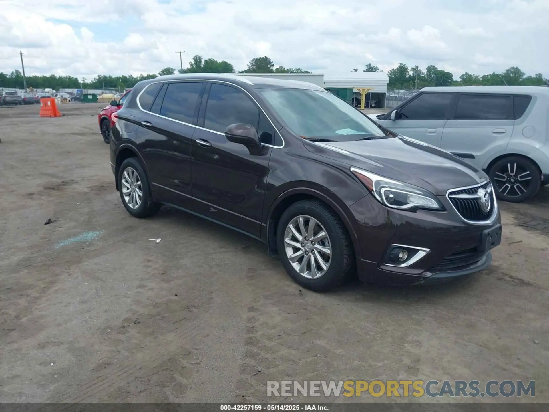 1 Photograph of a damaged car LRBFXCSA6LD032055 BUICK ENVISION 2020