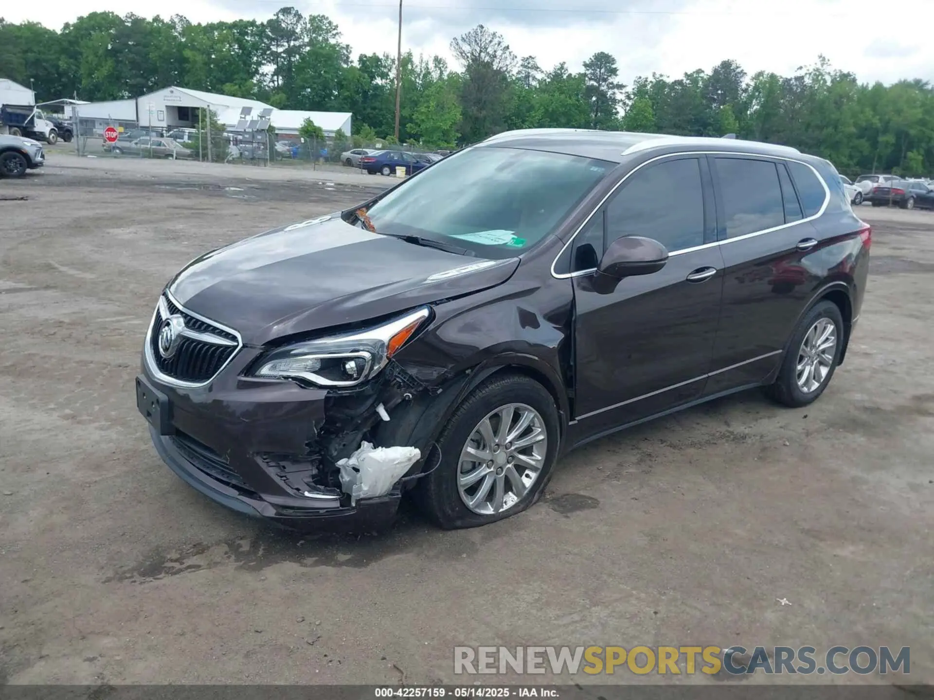 2 Photograph of a damaged car LRBFXCSA6LD032055 BUICK ENVISION 2020