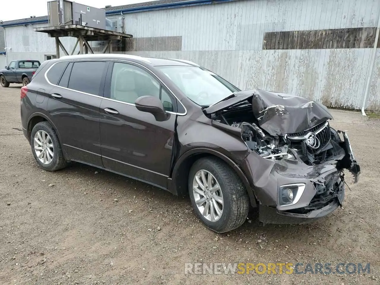 4 Photograph of a damaged car LRBFXCSA6LD045114 BUICK ENVISION 2020