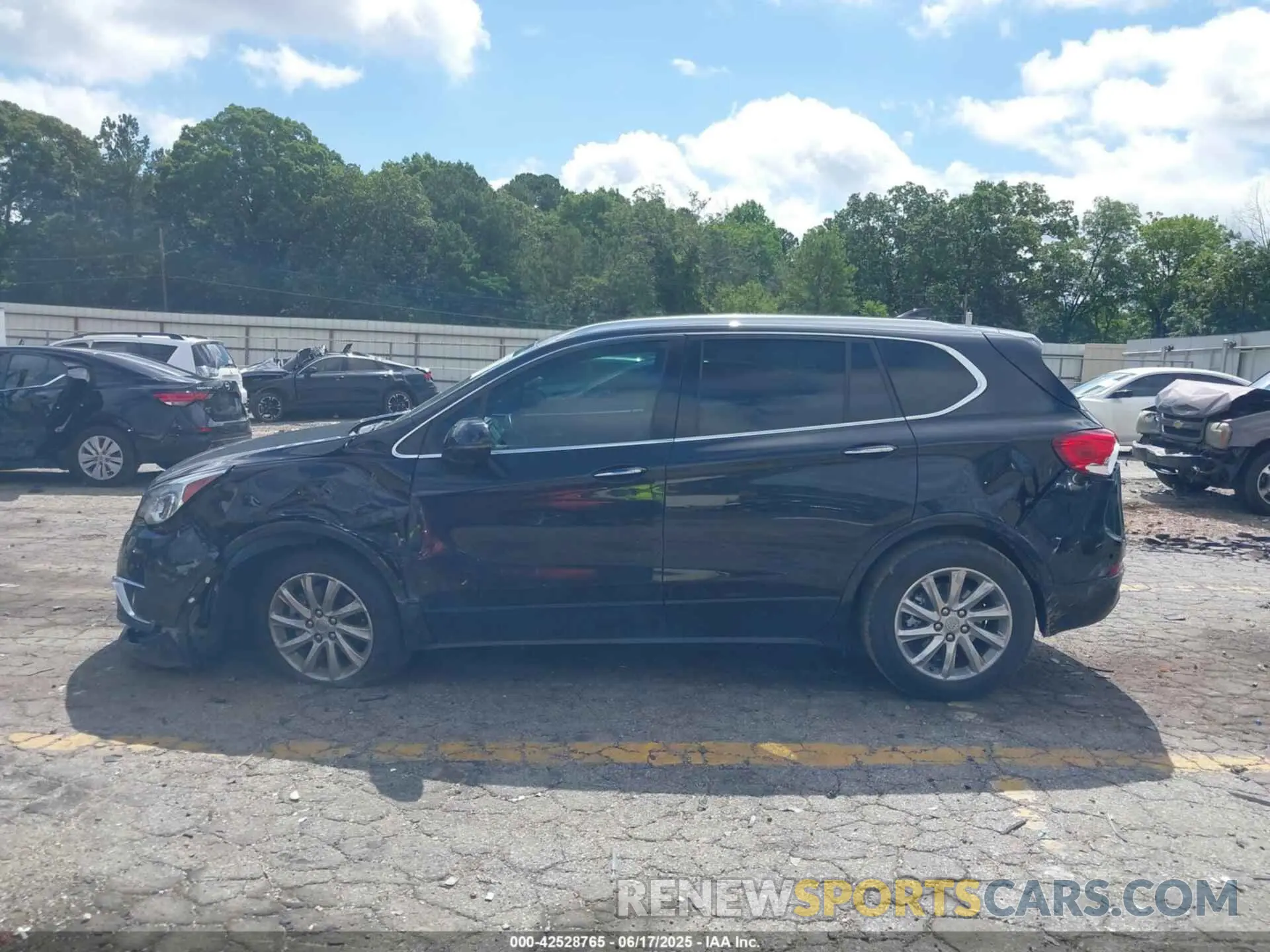 14 Photograph of a damaged car LRBFXCSA6LD101102 BUICK ENVISION 2020
