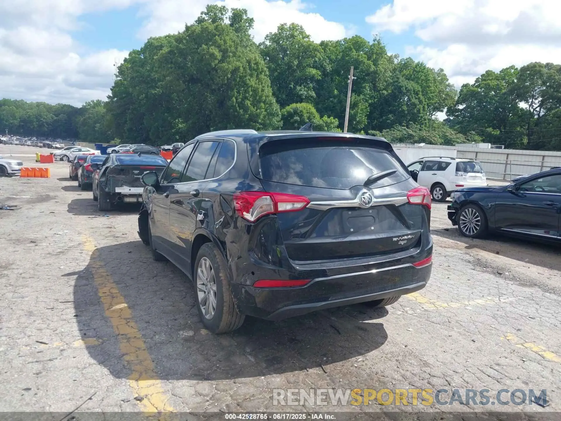 3 Photograph of a damaged car LRBFXCSA6LD101102 BUICK ENVISION 2020