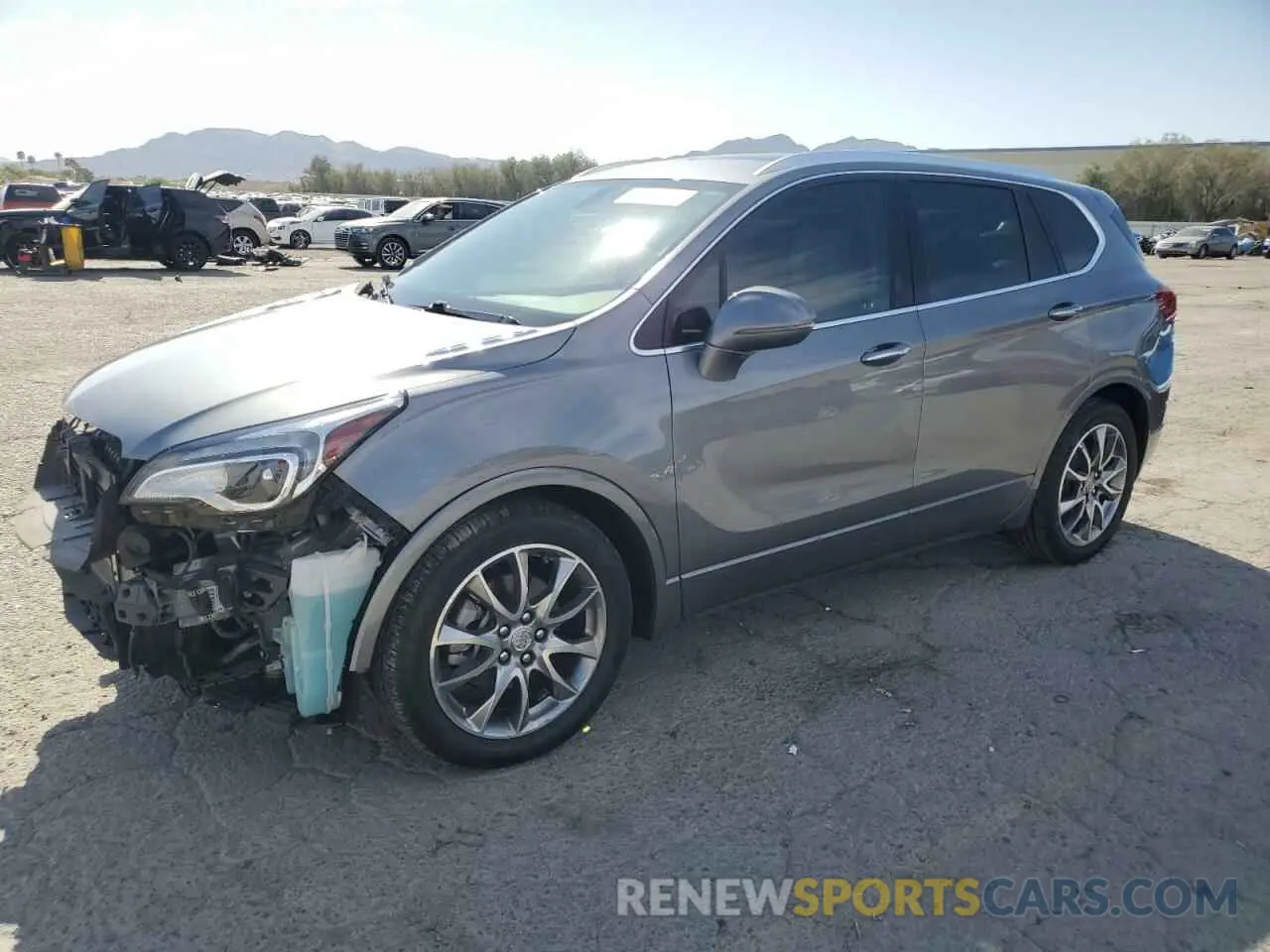 1 Photograph of a damaged car LRBFXCSA6LD168072 BUICK ENVISION 2020