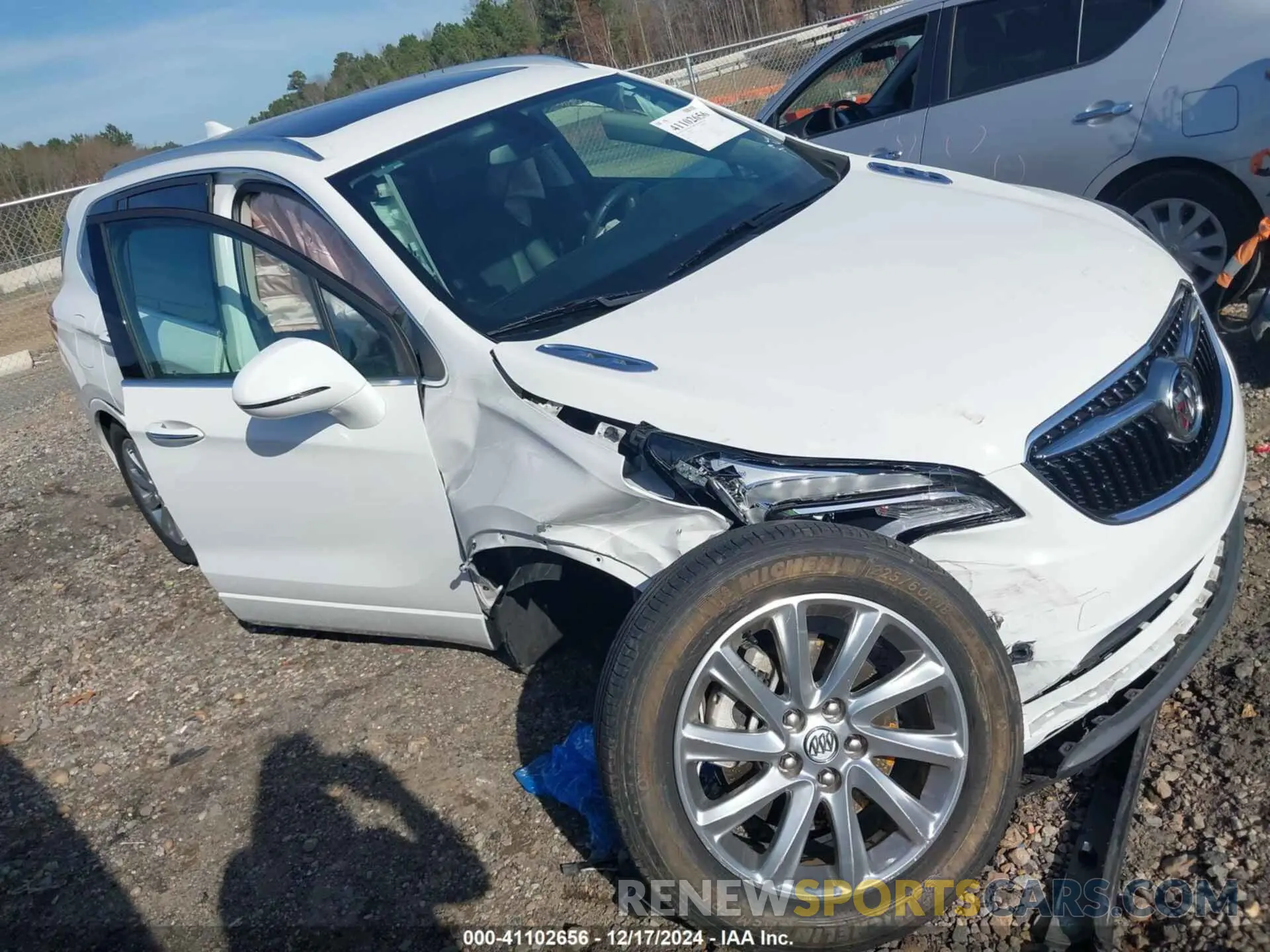 1 Photograph of a damaged car LRBFXCSA7LD014163 BUICK ENVISION 2020