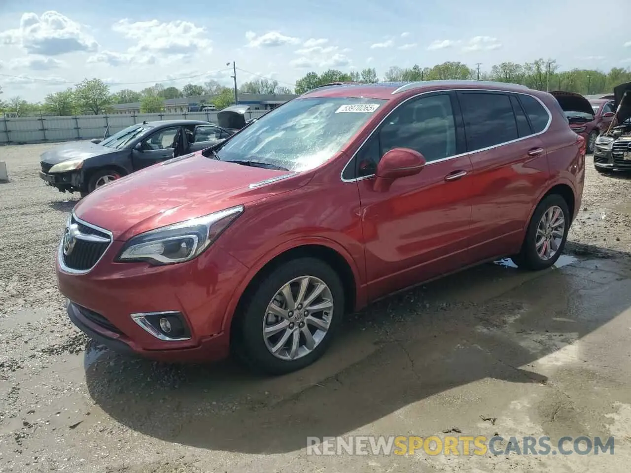 1 Photograph of a damaged car LRBFXCSA7LD092538 BUICK ENVISION 2020