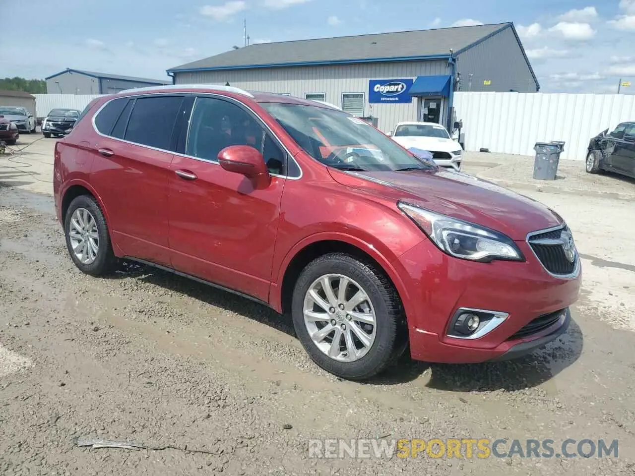 4 Photograph of a damaged car LRBFXCSA7LD092538 BUICK ENVISION 2020