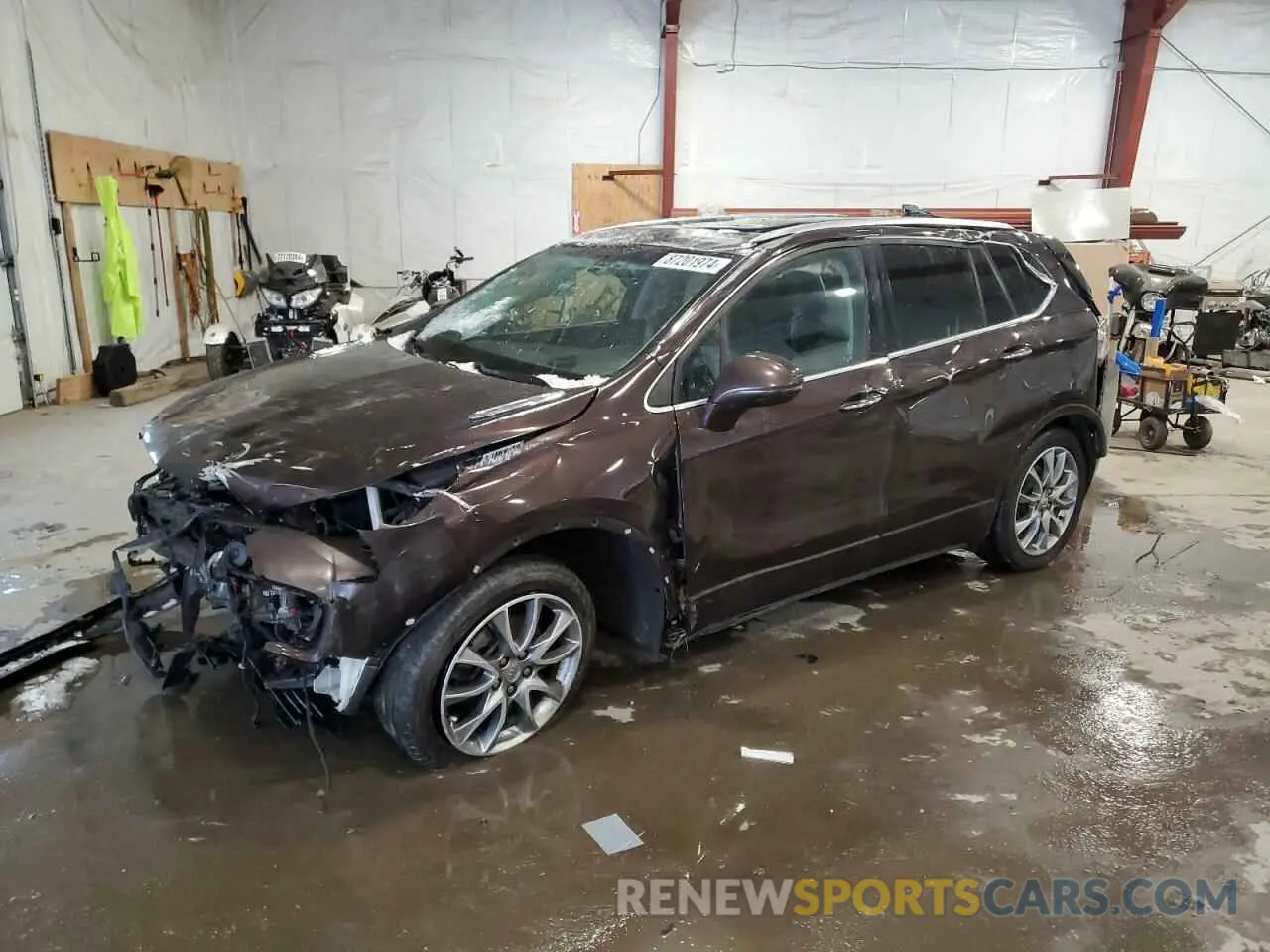 1 Photograph of a damaged car LRBFXCSA7LD116207 BUICK ENVISION 2020