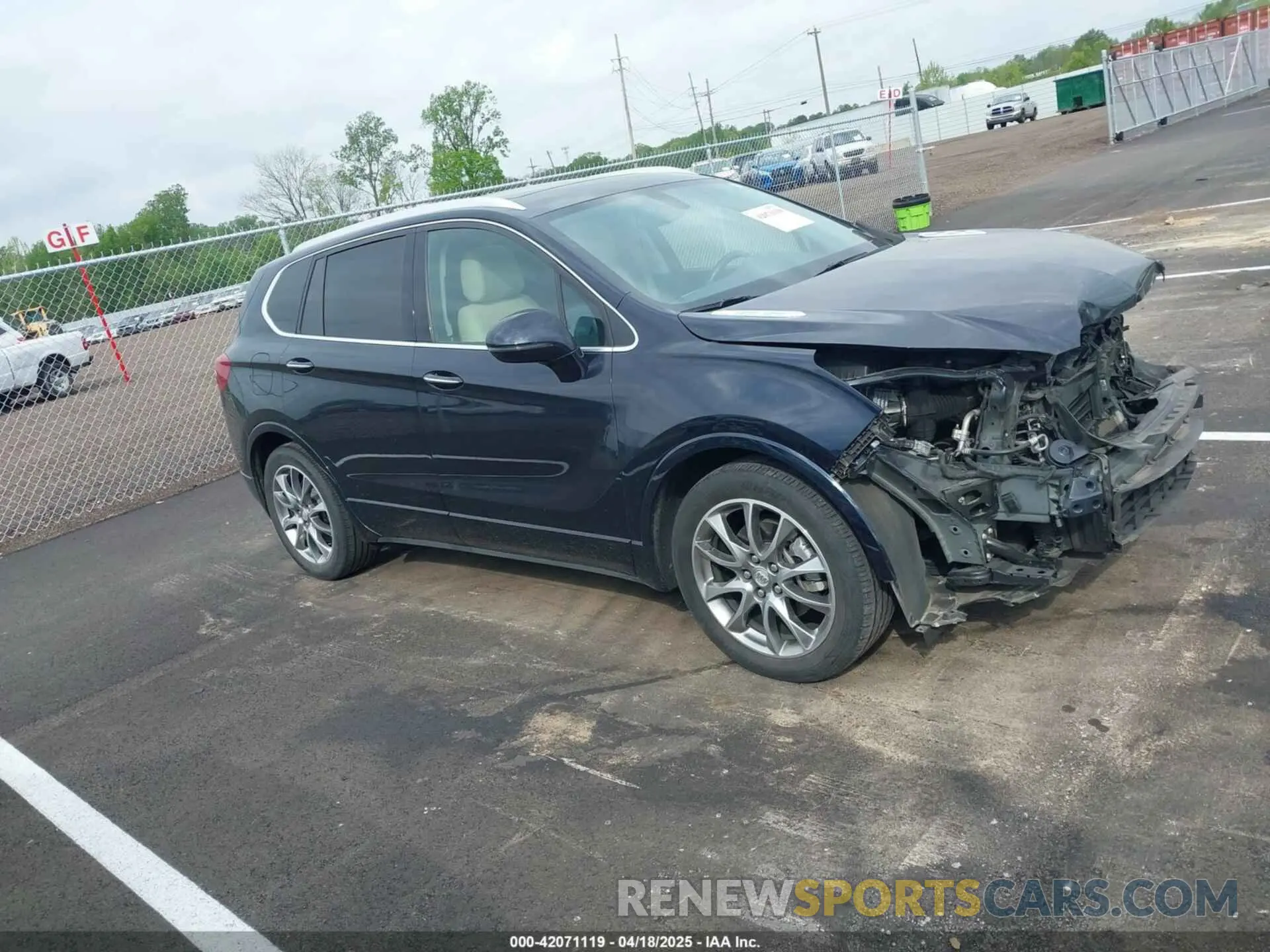 13 Photograph of a damaged car LRBFXCSA7LD155492 BUICK ENVISION 2020