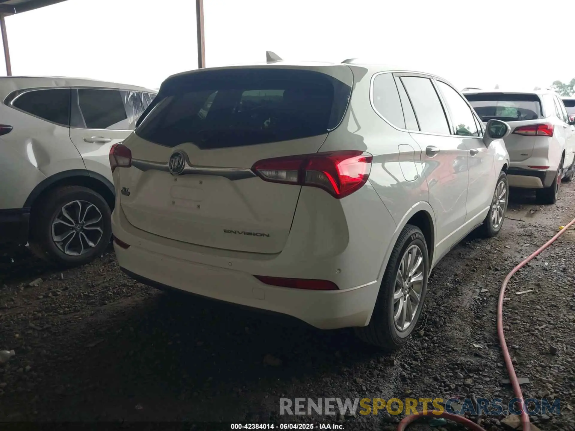 4 Photograph of a damaged car LRBFXCSA8LD016519 BUICK ENVISION 2020