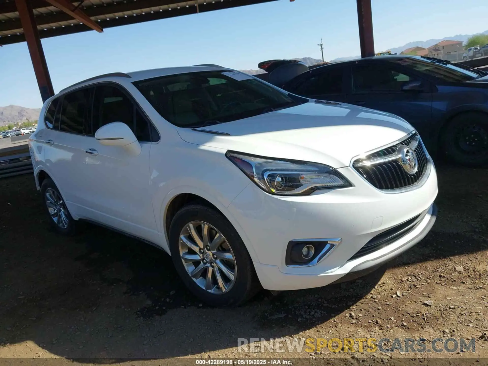 1 Photograph of a damaged car LRBFXCSA8LD037418 BUICK ENVISION 2020
