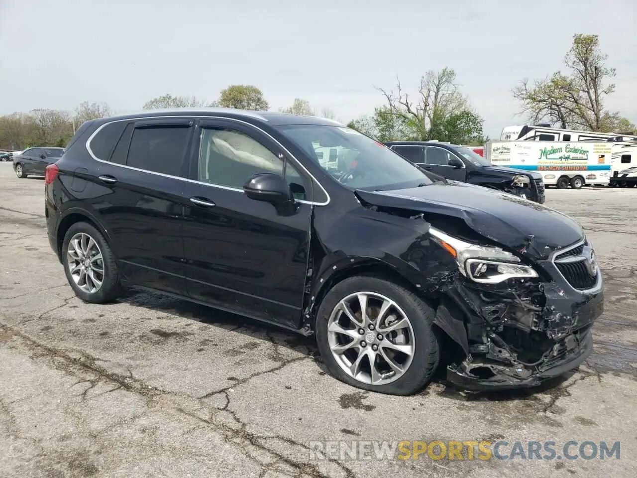 4 Photograph of a damaged car LRBFXCSA8LD177596 BUICK ENVISION 2020