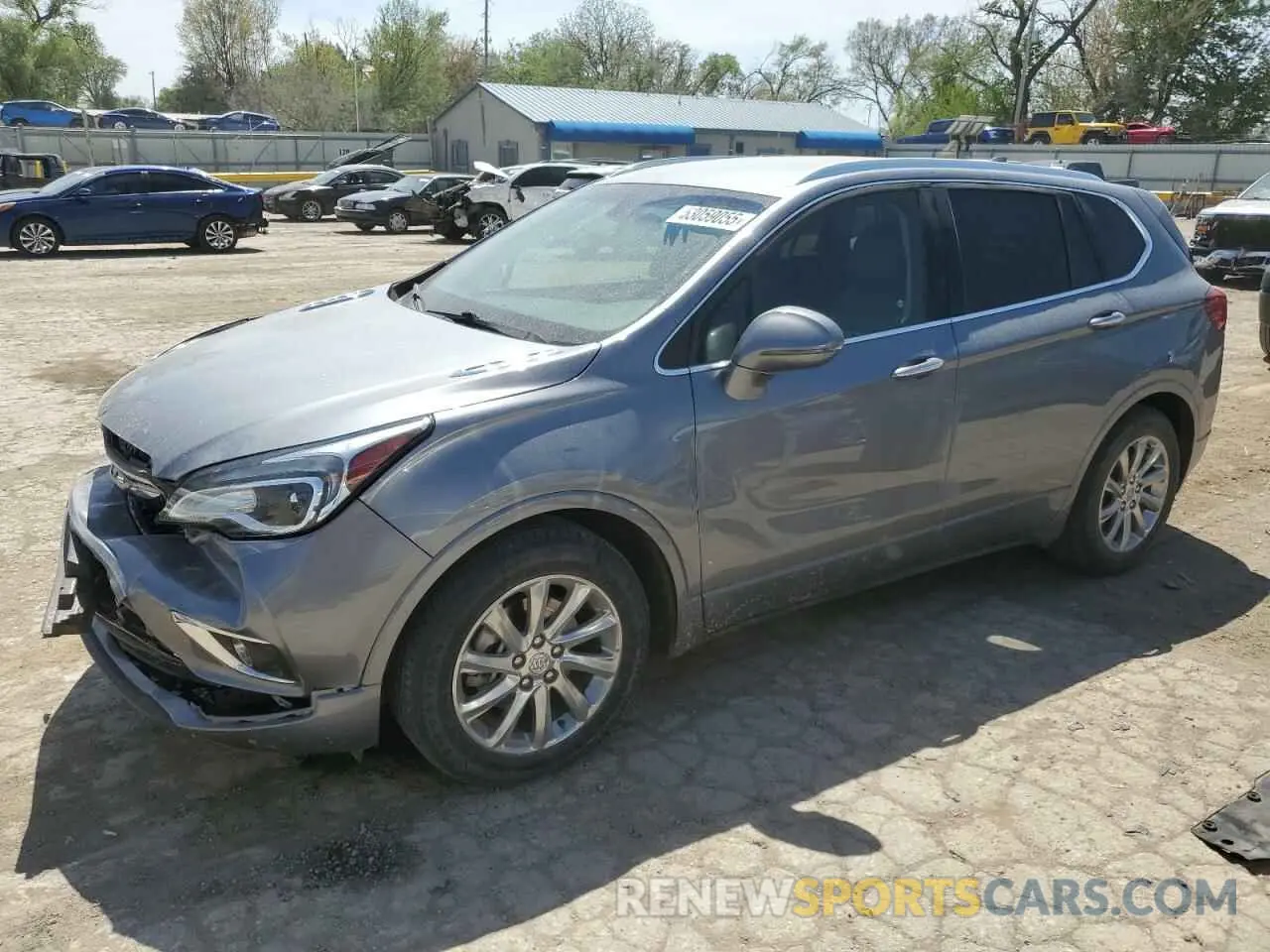 1 Photograph of a damaged car LRBFXCSA8LD209866 BUICK ENVISION 2020