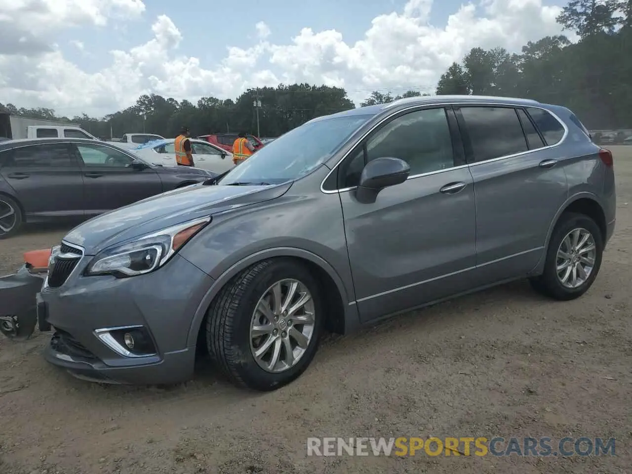 1 Photograph of a damaged car LRBFXCSA9LD140864 BUICK ENVISION 2020