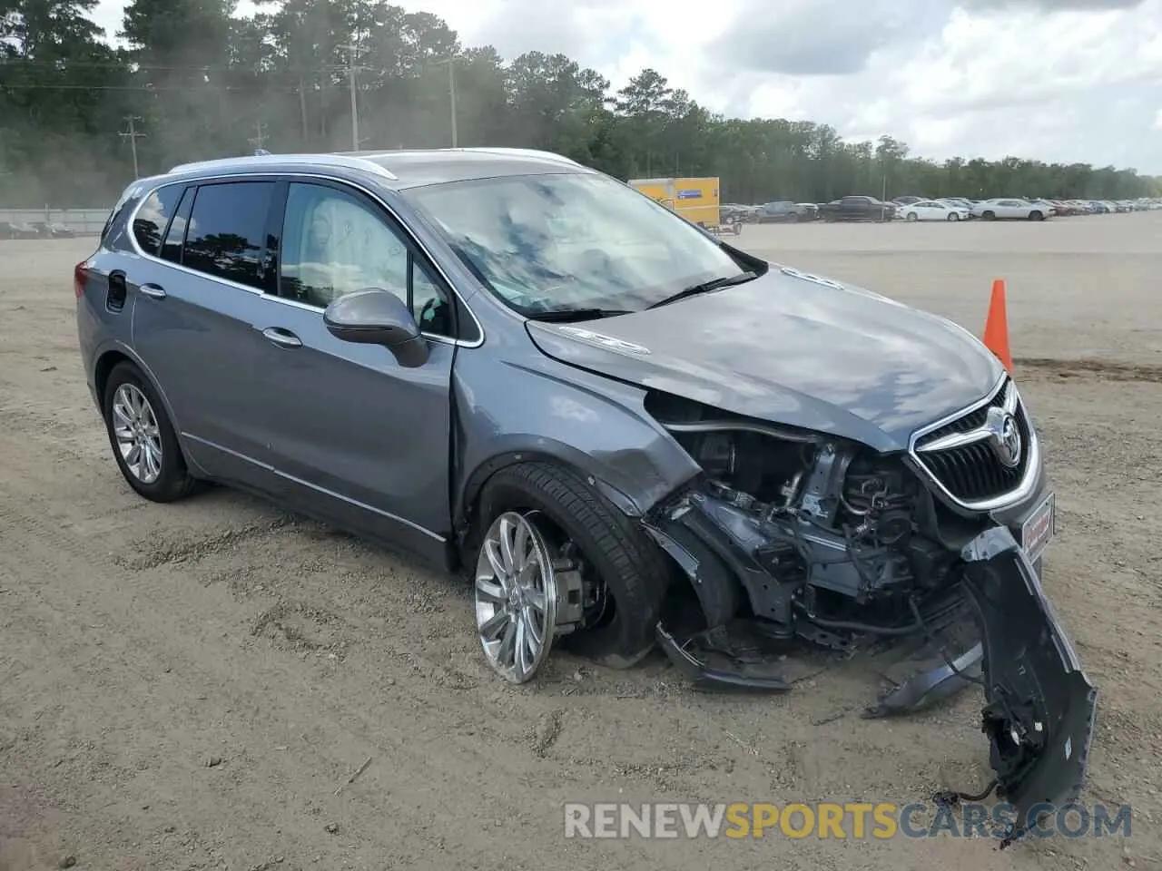 4 Photograph of a damaged car LRBFXCSA9LD140864 BUICK ENVISION 2020