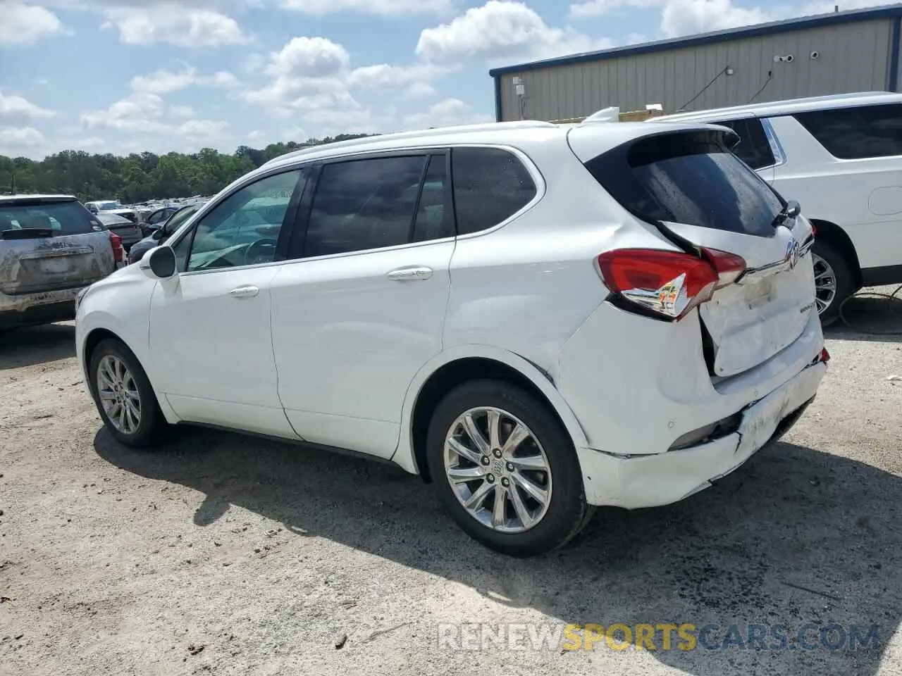 2 Photograph of a damaged car LRBFXCSAXLD060294 BUICK ENVISION 2020