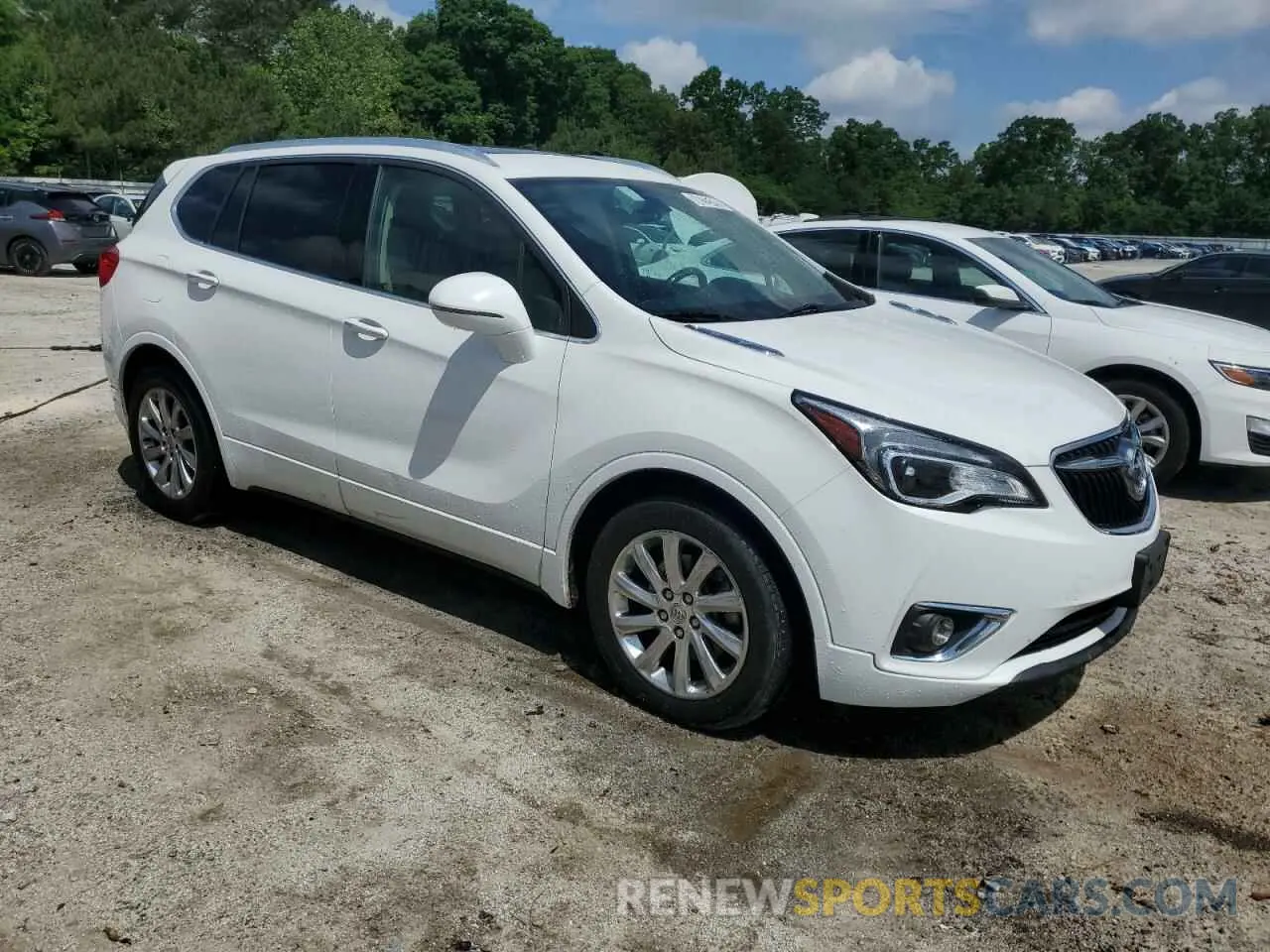 4 Photograph of a damaged car LRBFXCSAXLD060294 BUICK ENVISION 2020