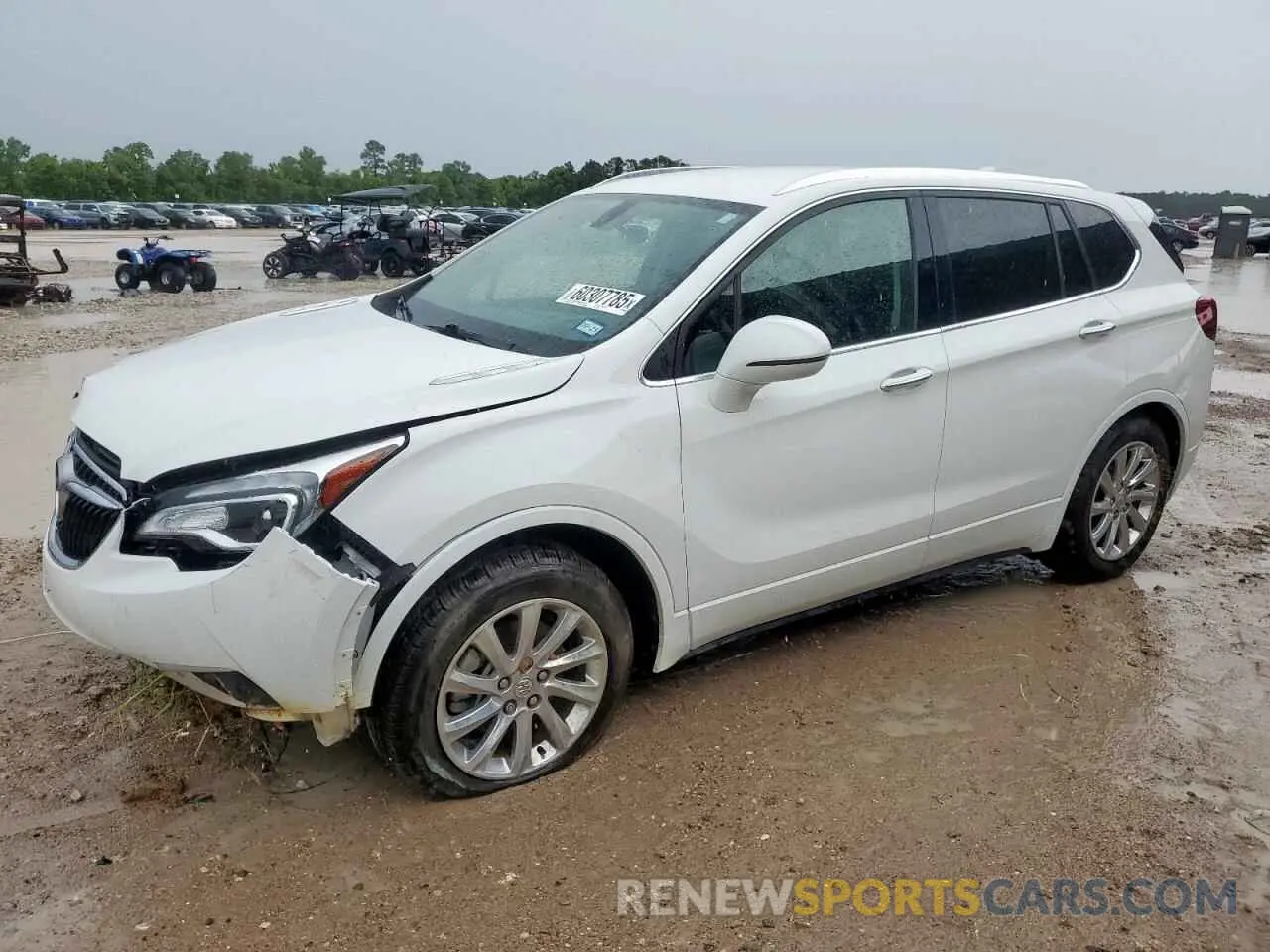 1 Photograph of a damaged car LRBFXCSAXLD113513 BUICK ENVISION 2020