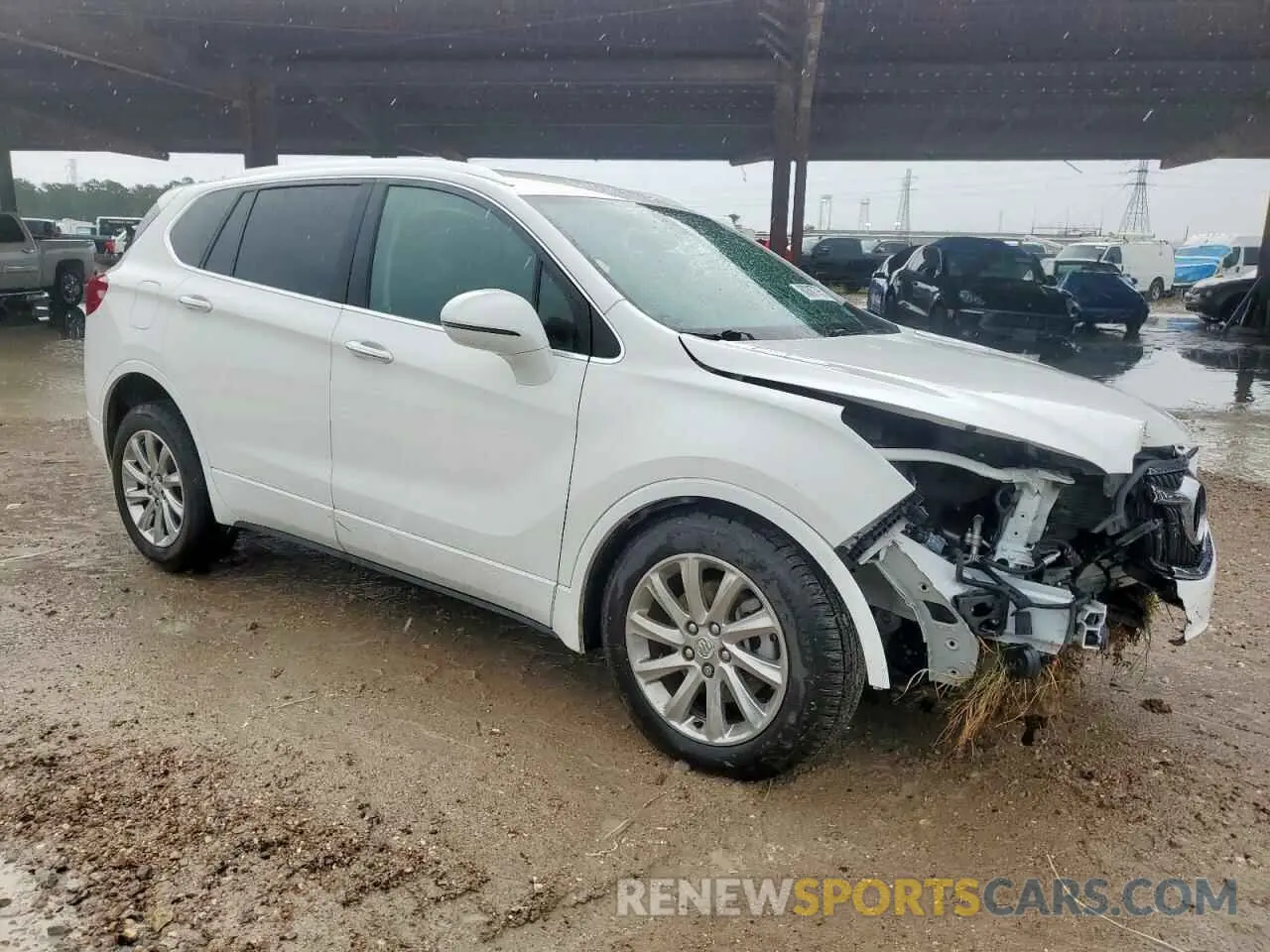 4 Photograph of a damaged car LRBFXCSAXLD113513 BUICK ENVISION 2020