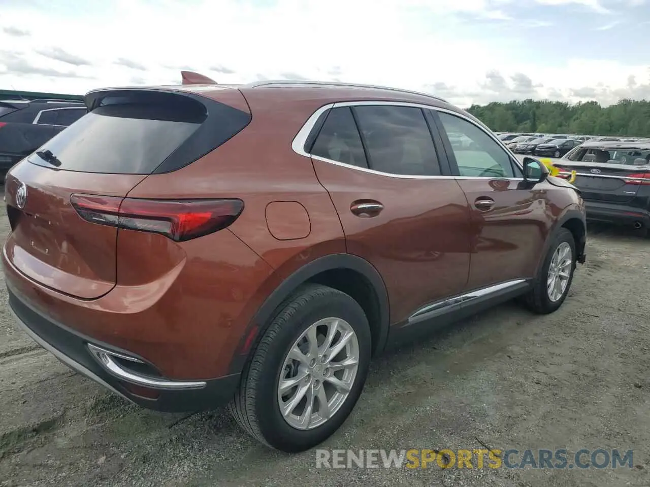 3 Photograph of a damaged car LRBAZLR41MD105564 BUICK ENVISION 2021