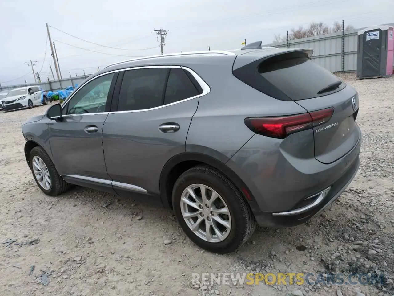 2 Photograph of a damaged car LRBAZLR42MD098303 BUICK ENVISION 2021