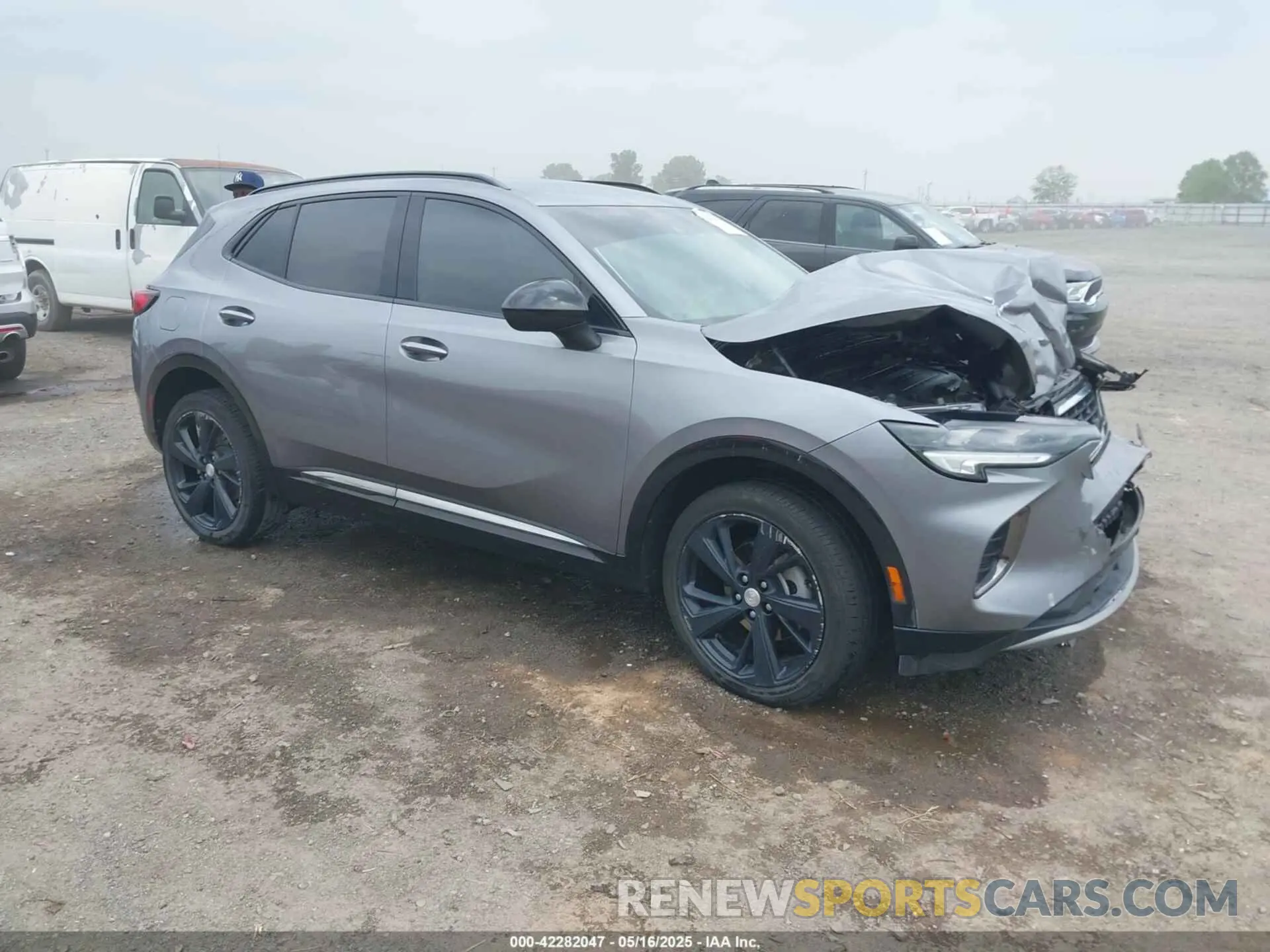 1 Photograph of a damaged car LRBAZLR43MD177866 BUICK ENVISION 2021