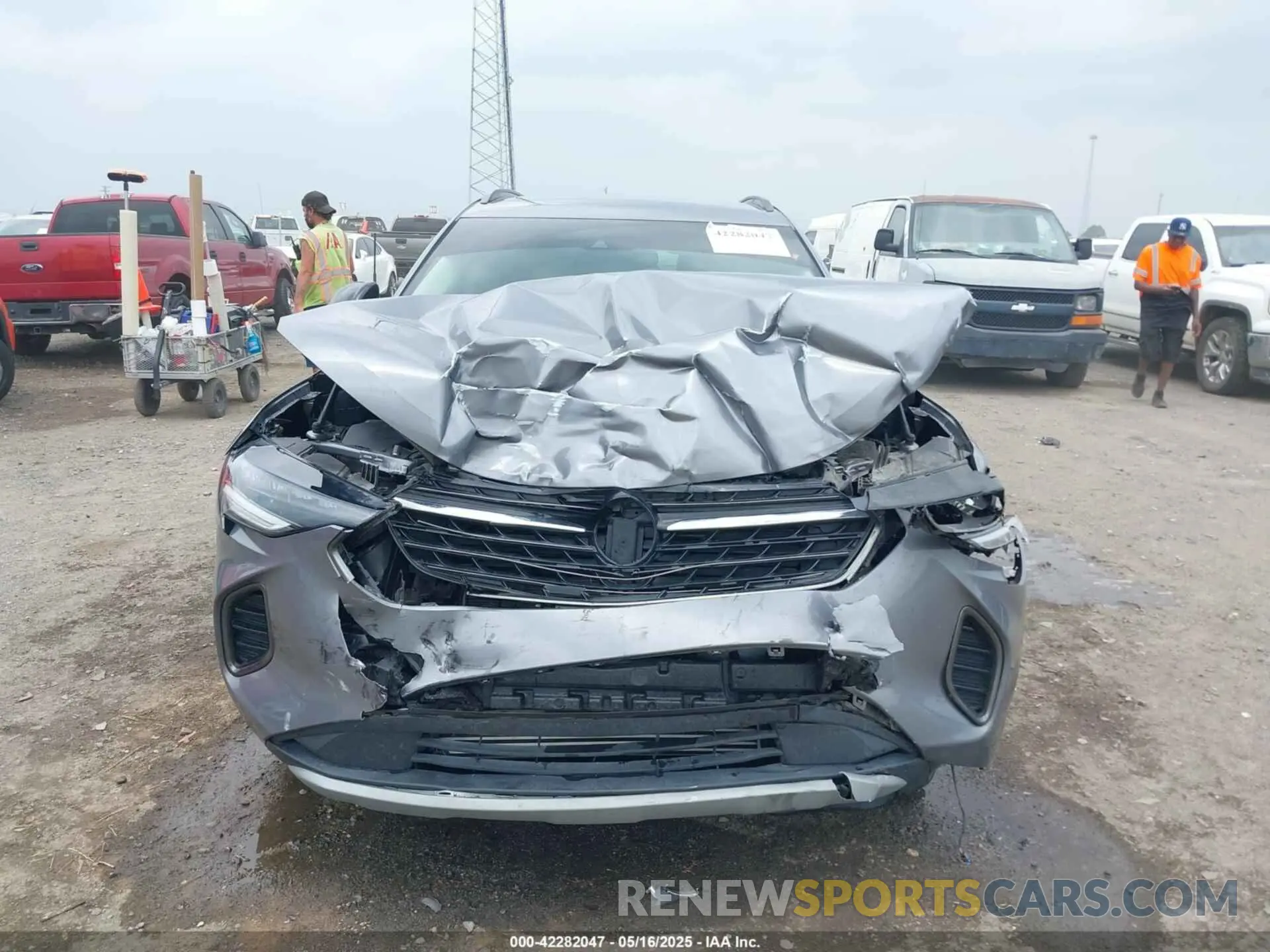 12 Photograph of a damaged car LRBAZLR43MD177866 BUICK ENVISION 2021